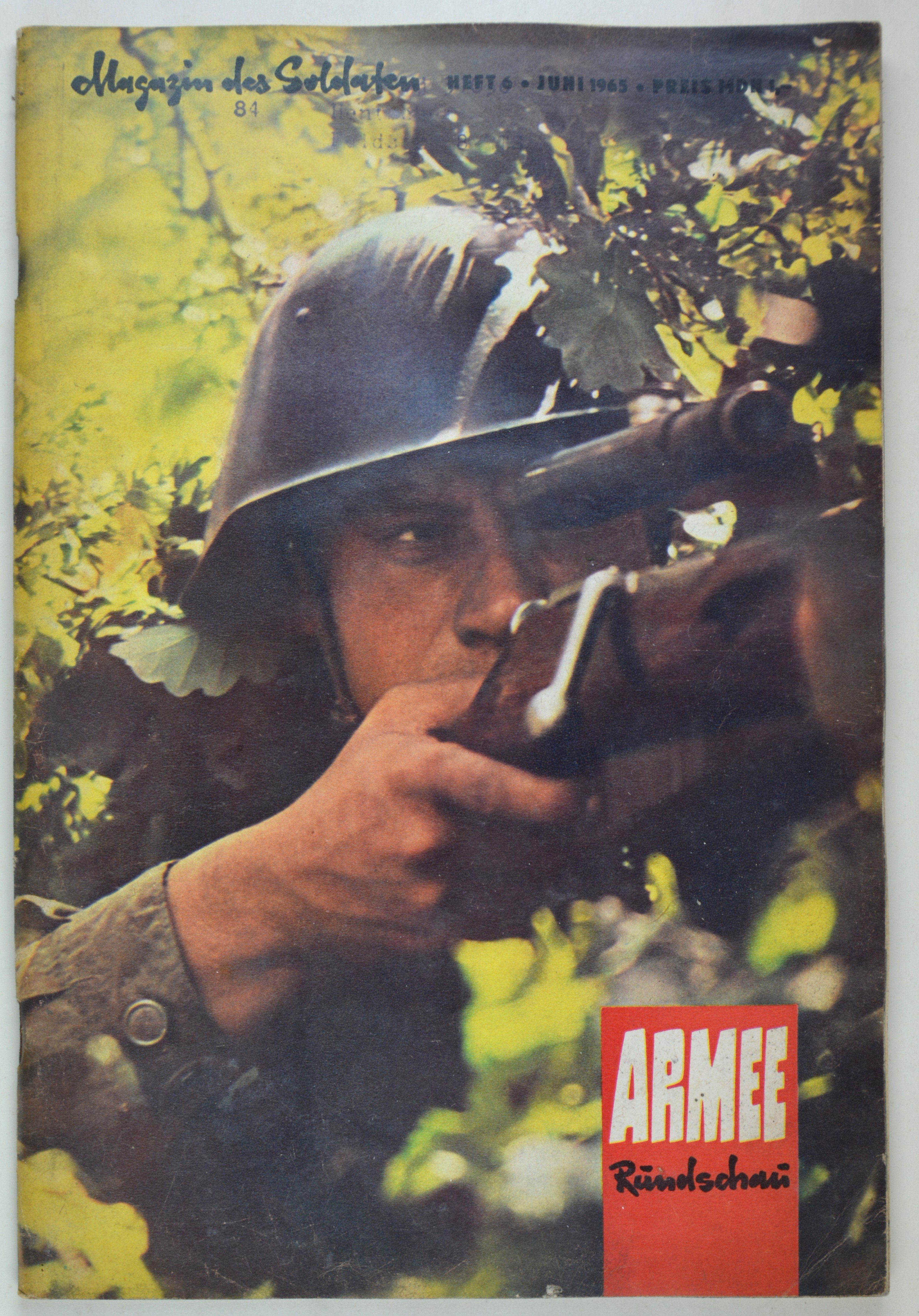 Armeerundschau - Magazin des Soldaten (1965), Heft 6 (DDR Geschichtsmuseum im Dokumentationszentrum Perleberg CC BY-SA)