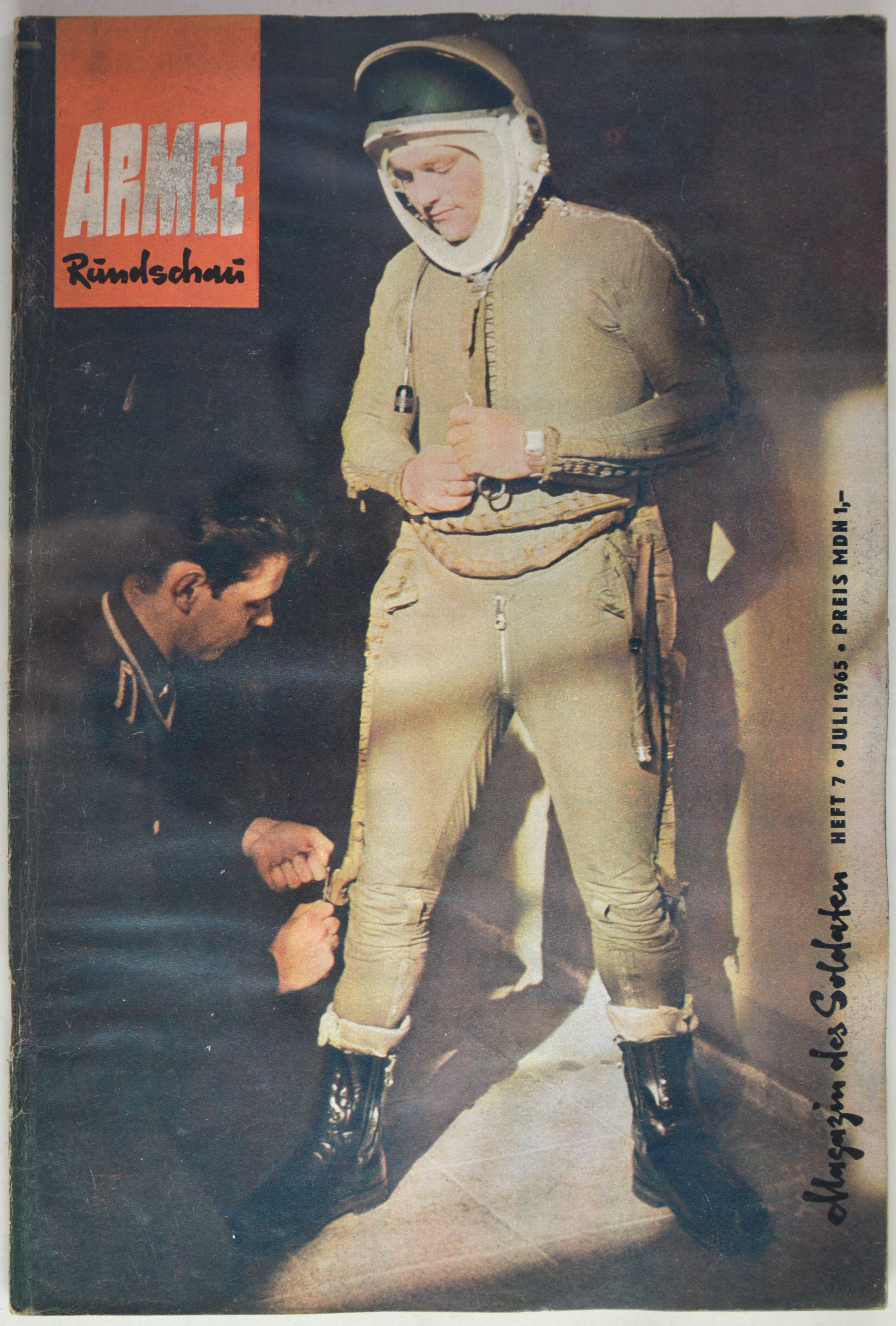 Armeerundschau - Magazin des Soldaten (1965), Heft 7 (DDR Geschichtsmuseum im Dokumentationszentrum Perleberg CC BY-SA)