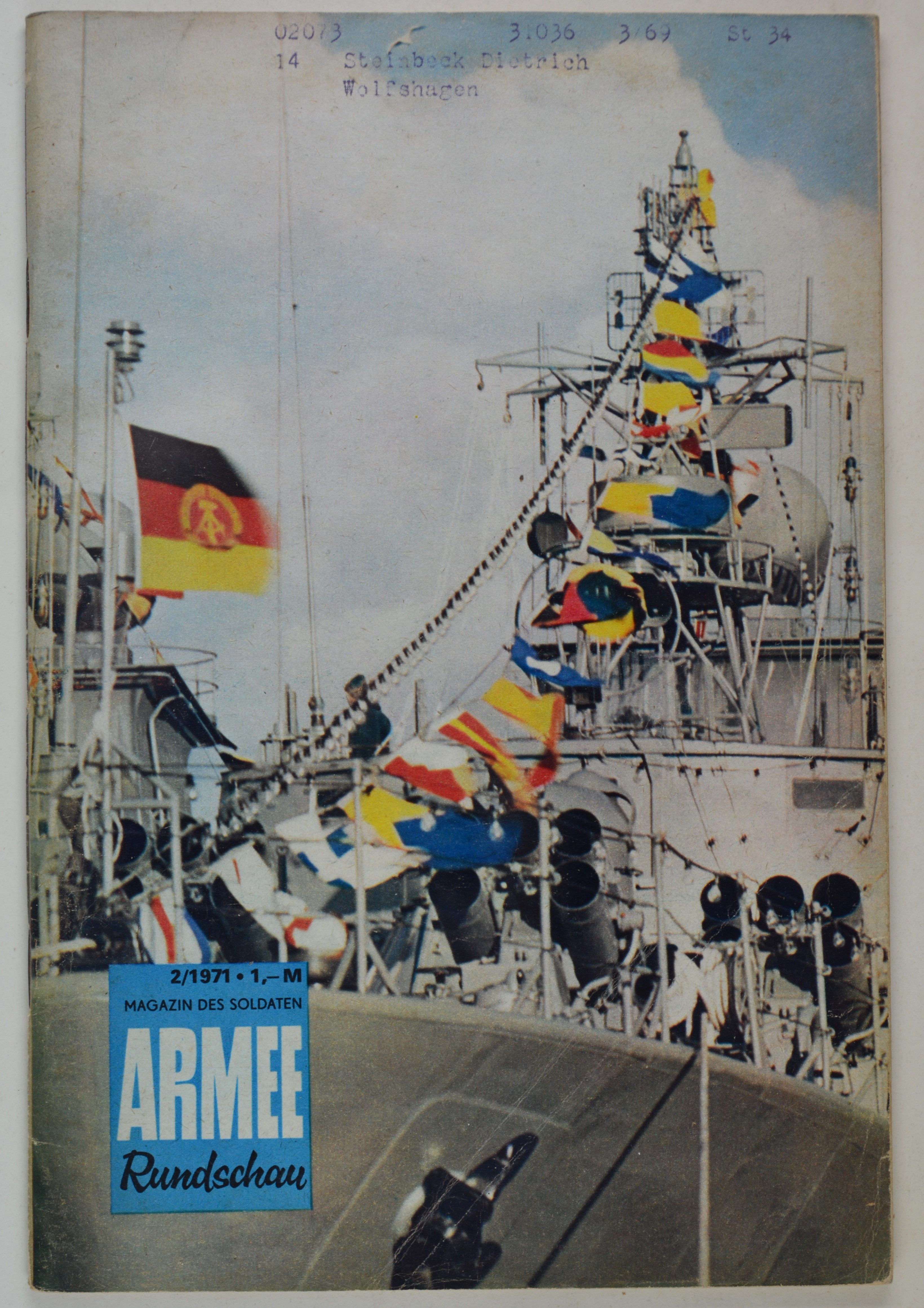 Armeerundschau - Magazin des Soldaten (1971), Heft 2 (DDR Geschichtsmuseum im Dokumentationszentrum Perleberg CC BY-SA)
