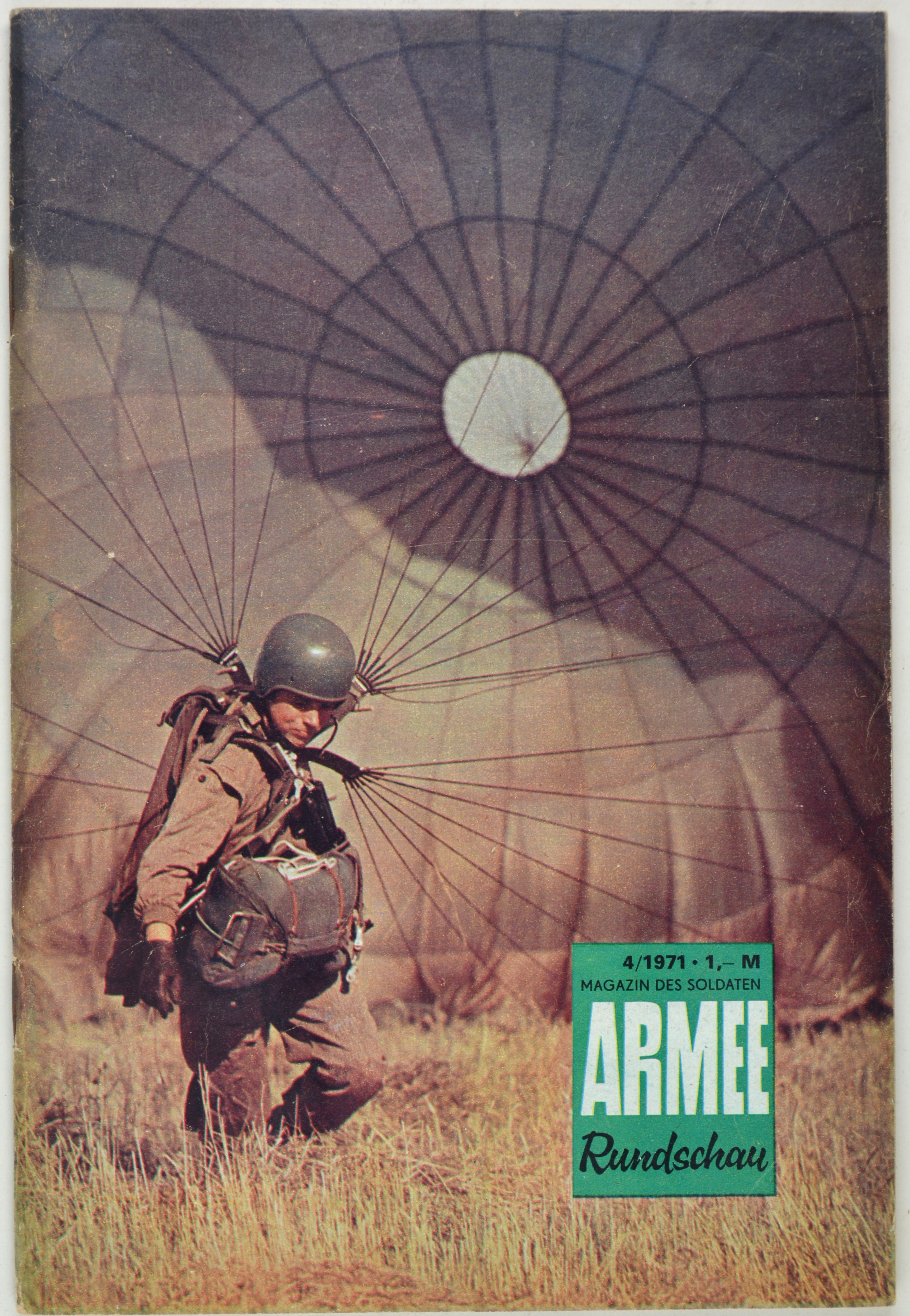 Armeerundschau - Magazin des Soldaten (1971), Heft 4 (DDR Geschichtsmuseum im Dokumentationszentrum Perleberg CC BY-SA)