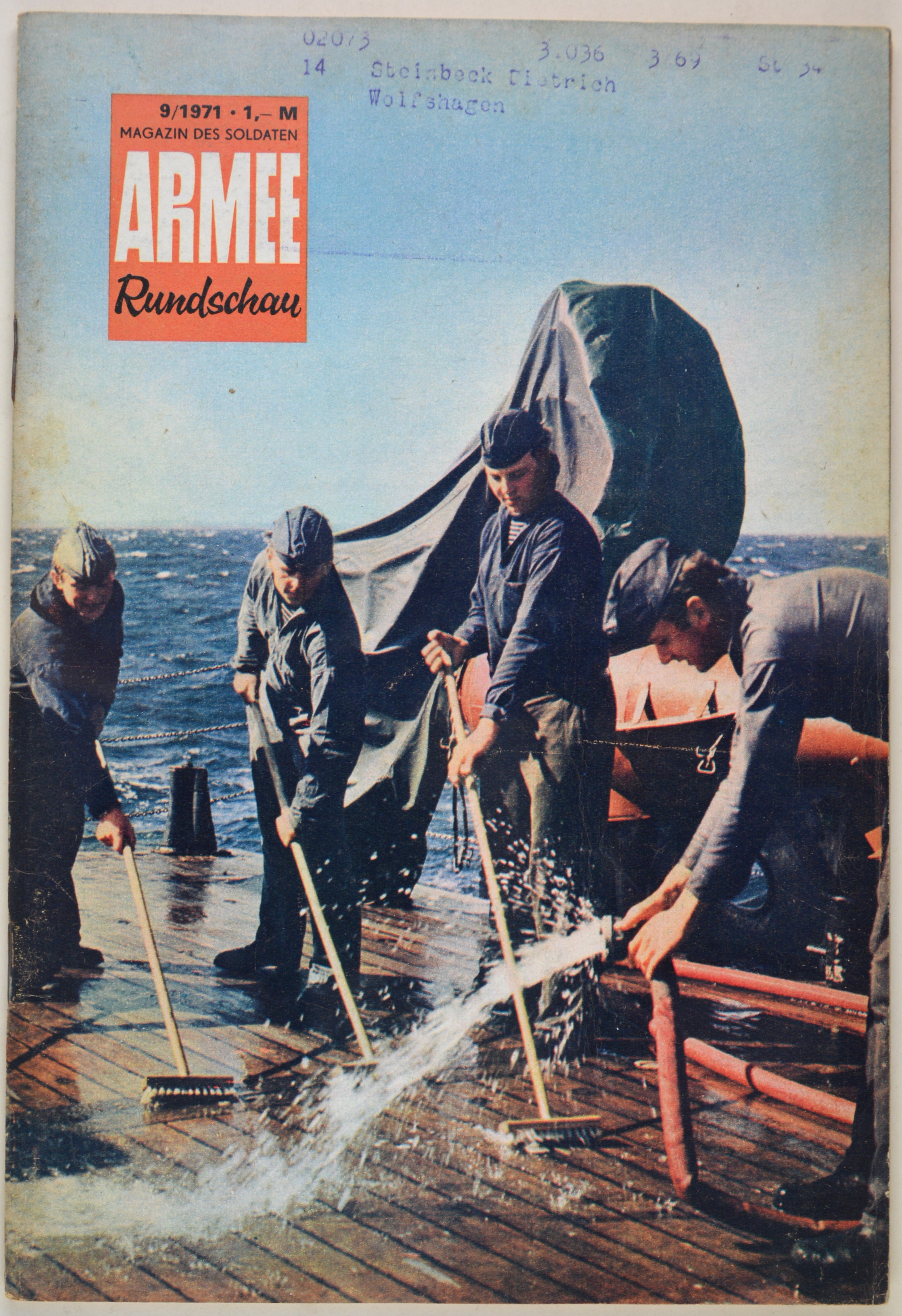 Armeerundschau - Magazin des Soldaten (1971), Heft 9 (DDR Geschichtsmuseum im Dokumentationszentrum Perleberg CC BY-SA)