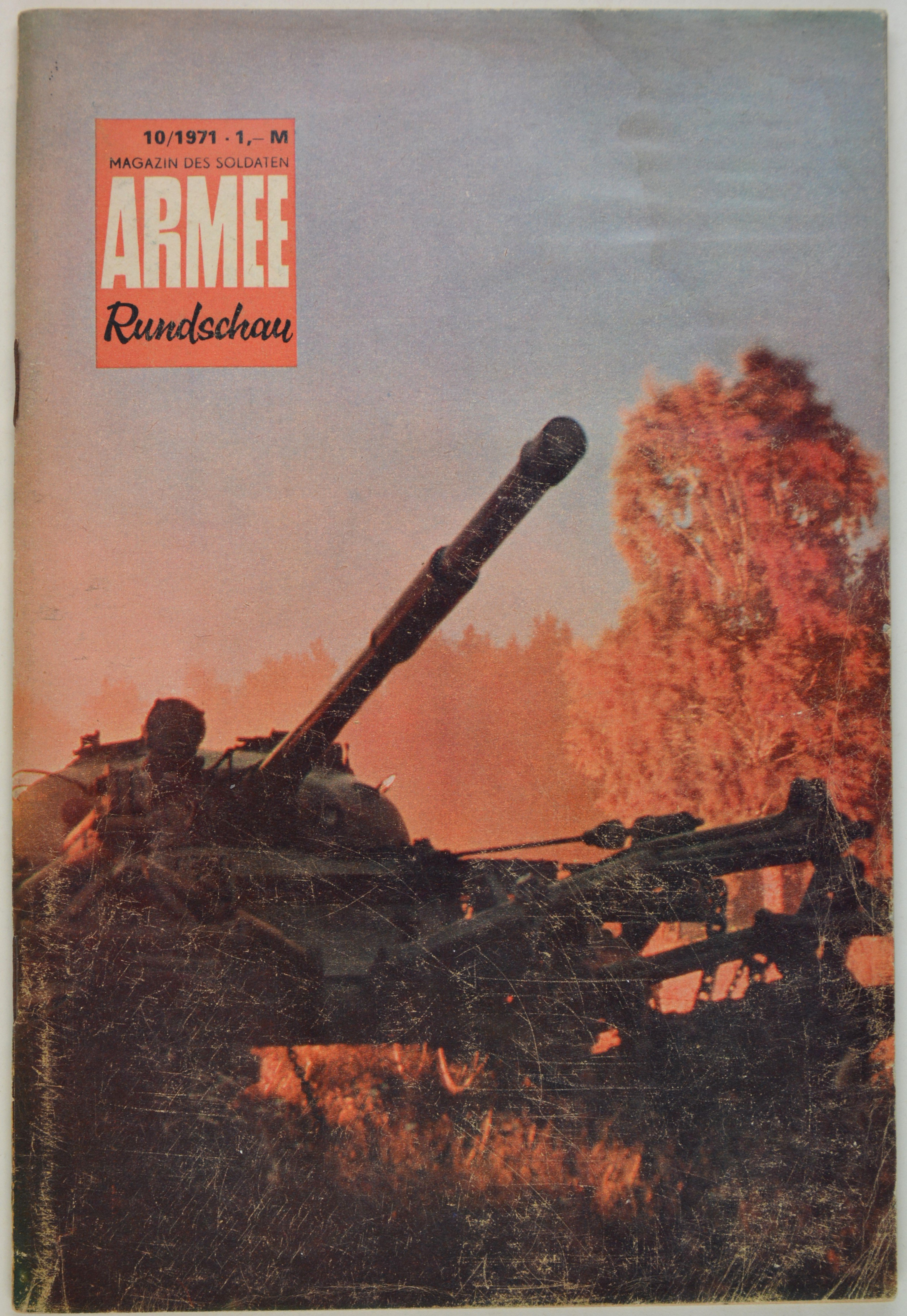 Armeerundschau - Magazin des Soldaten (1971), Heft 10 (DDR Geschichtsmuseum im Dokumentationszentrum Perleberg CC BY-SA)