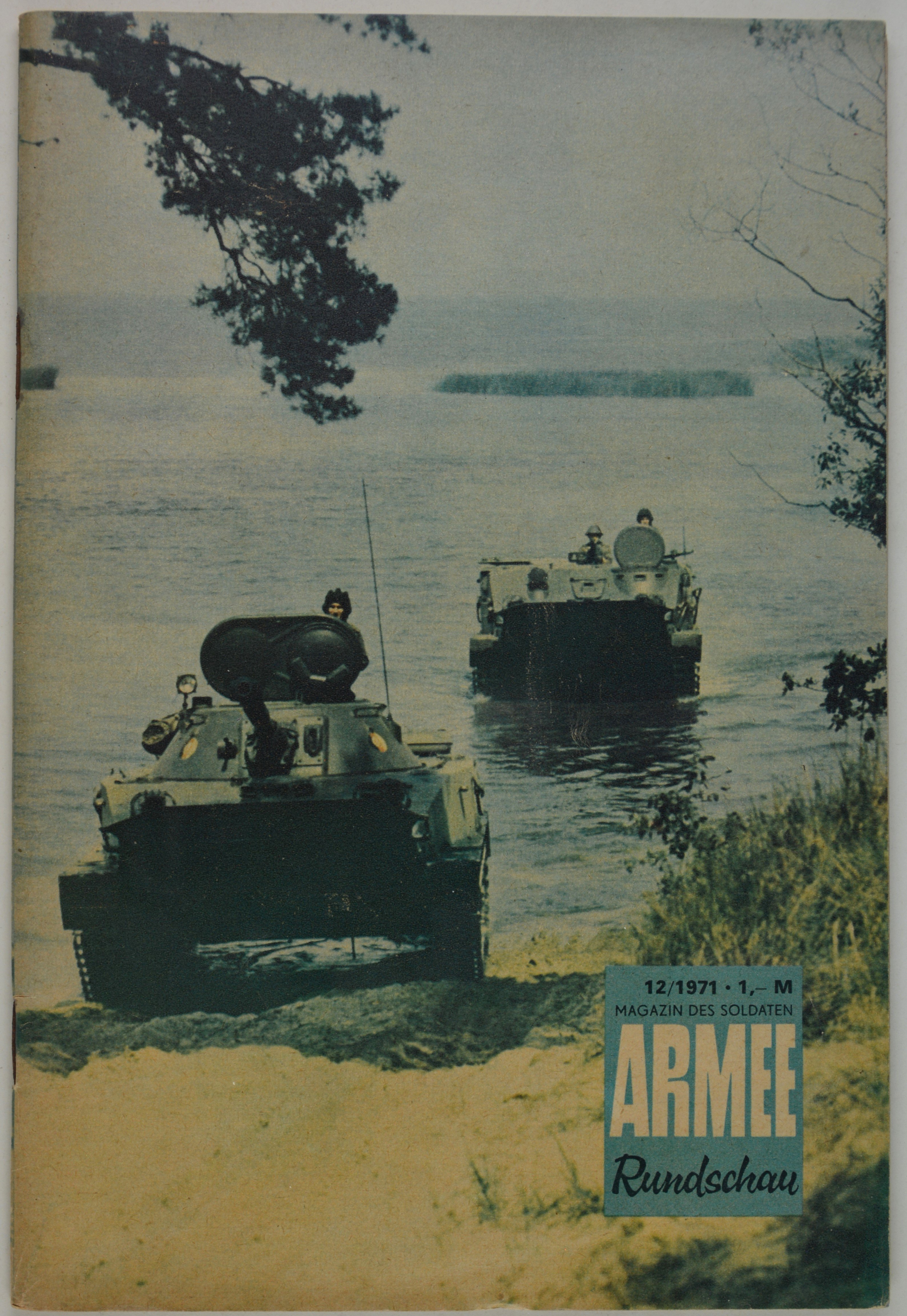 Armeerundschau - Magazin des Soldaten (1971), Heft 12 (DDR Geschichtsmuseum im Dokumentationszentrum Perleberg CC BY-SA)