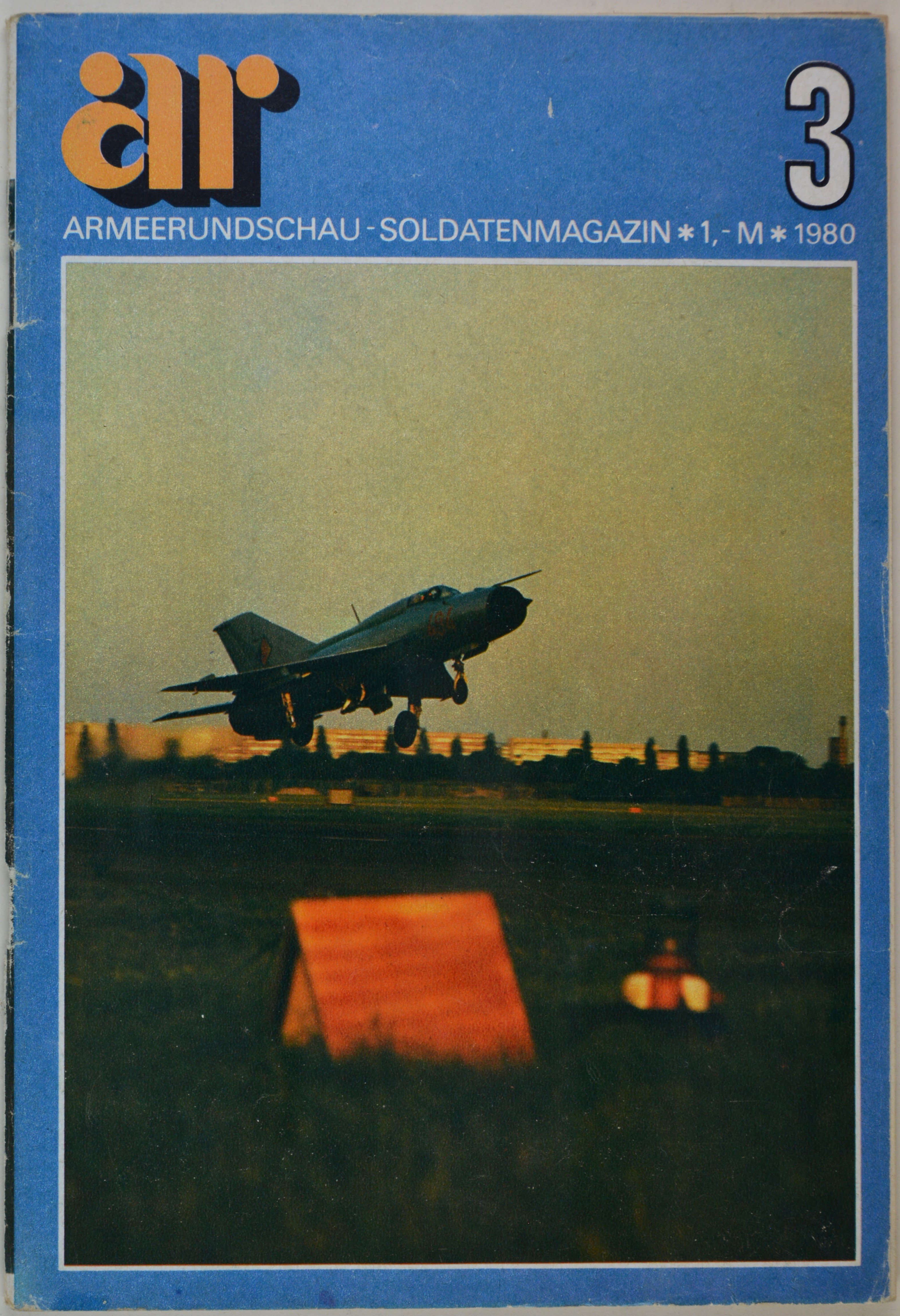 Armeerundschau - Soldatenmagazin (1980), Heft 3 (DDR Geschichtsmuseum im Dokumentationszentrum Perleberg CC BY-SA)