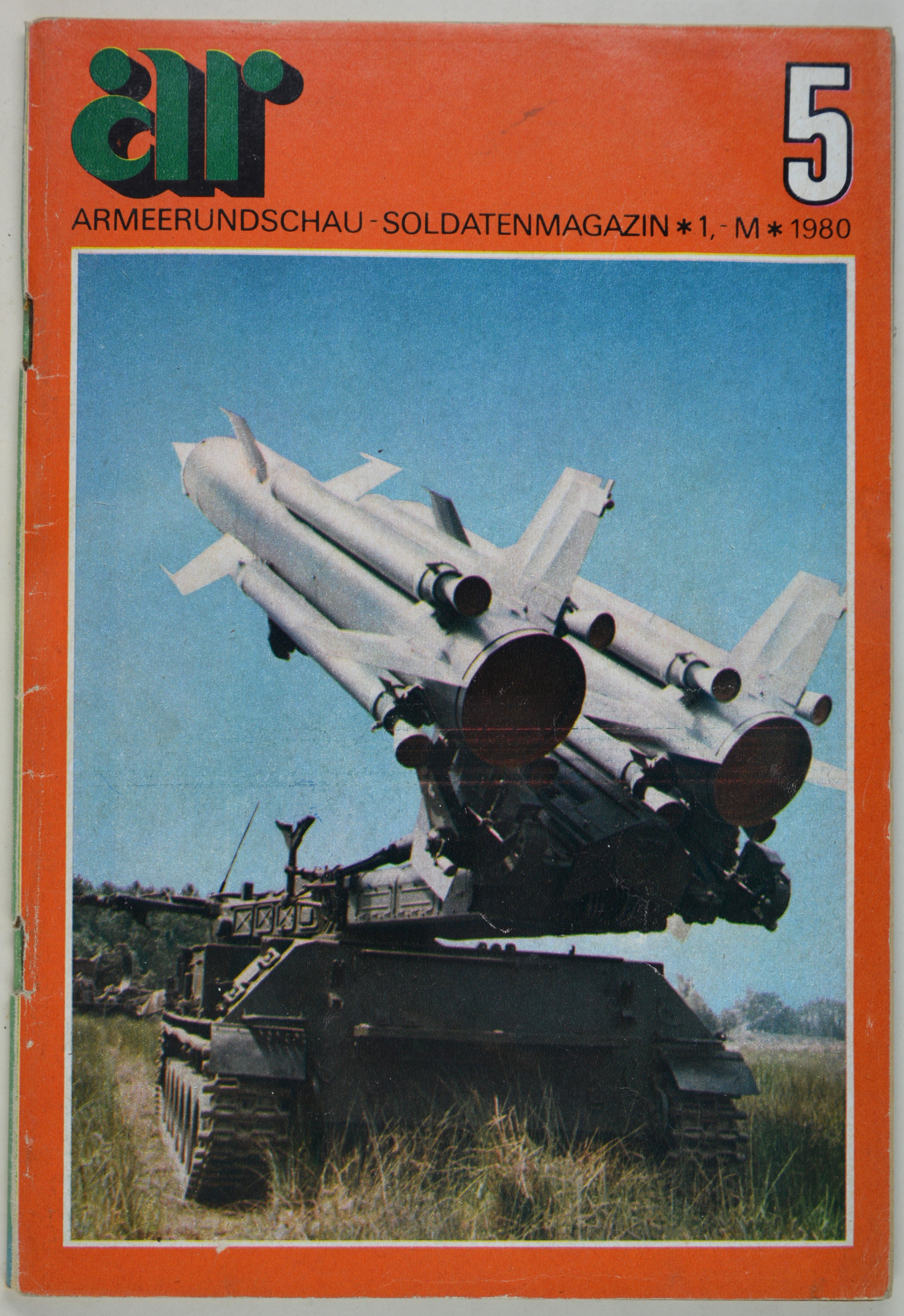 Armeerundschau - Soldatenmagazin (1980), Heft 5 (DDR Geschichtsmuseum im Dokumentationszentrum Perleberg CC BY-SA)