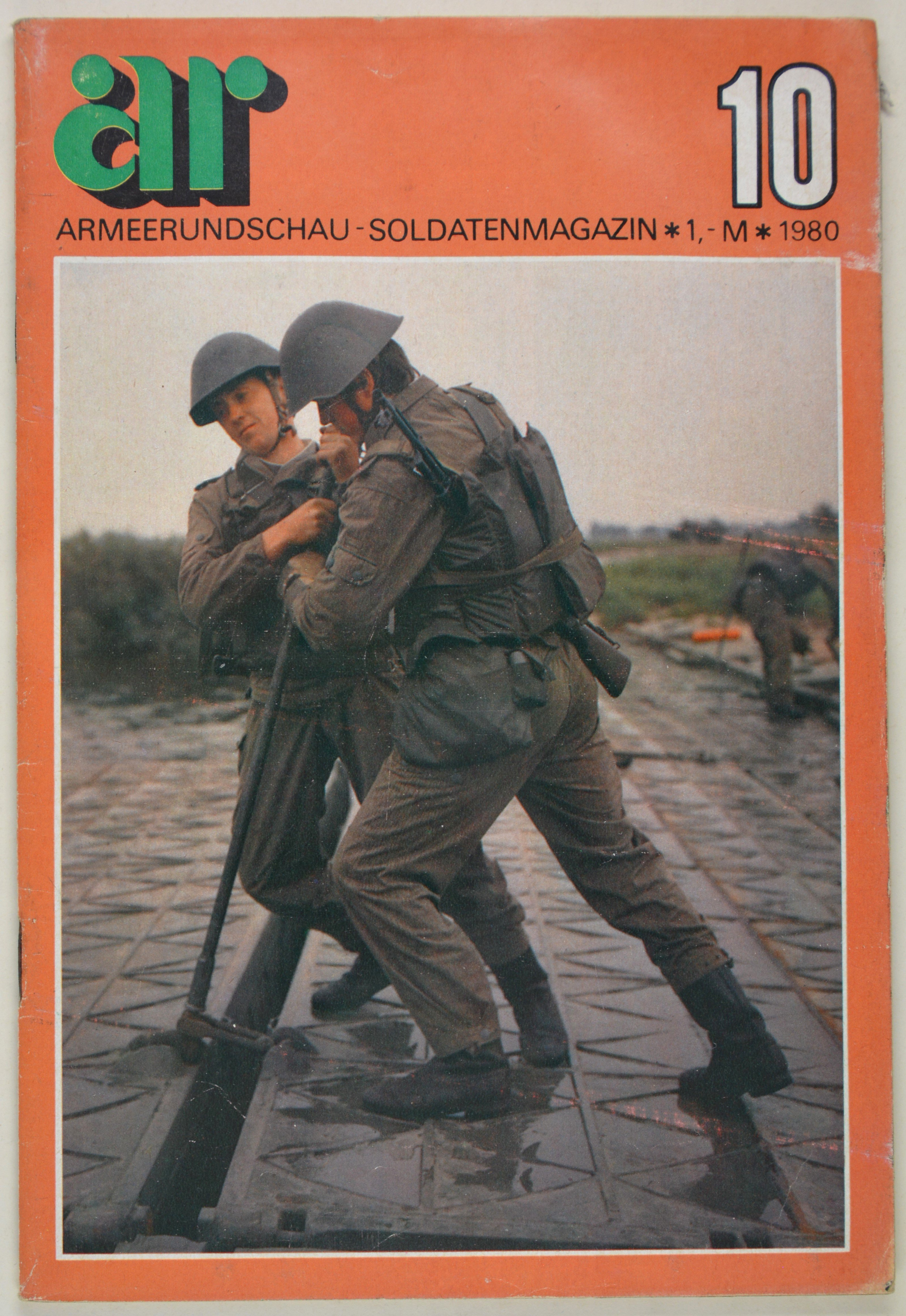Armeerundschau - Soldatenmagazin (1980), Heft 10 (DDR Geschichtsmuseum im Dokumentationszentrum Perleberg CC BY-SA)