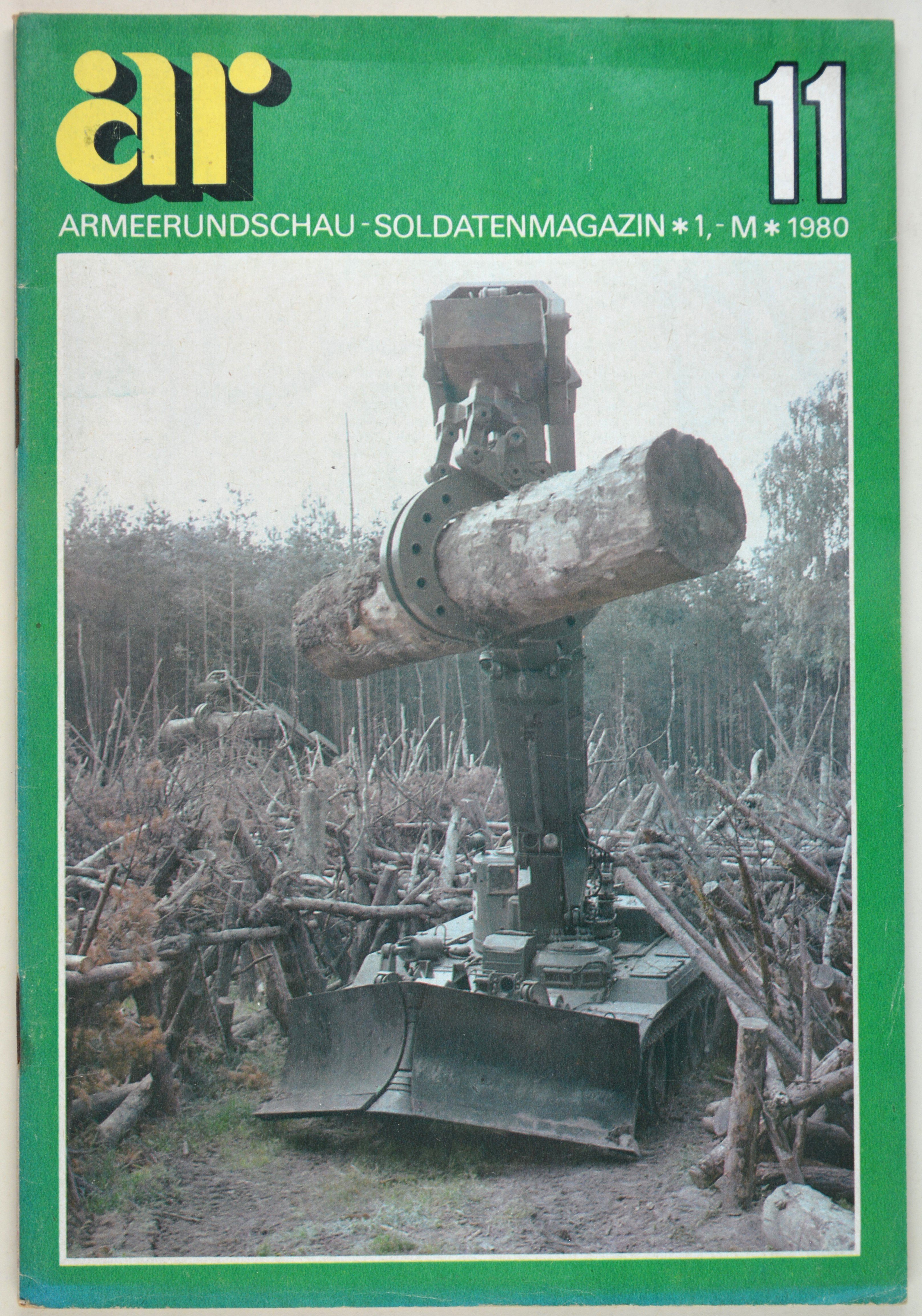 Armeerundschau - Soldatenmagazin (1980), Heft 11 (DDR Geschichtsmuseum im Dokumentationszentrum Perleberg CC BY-SA)