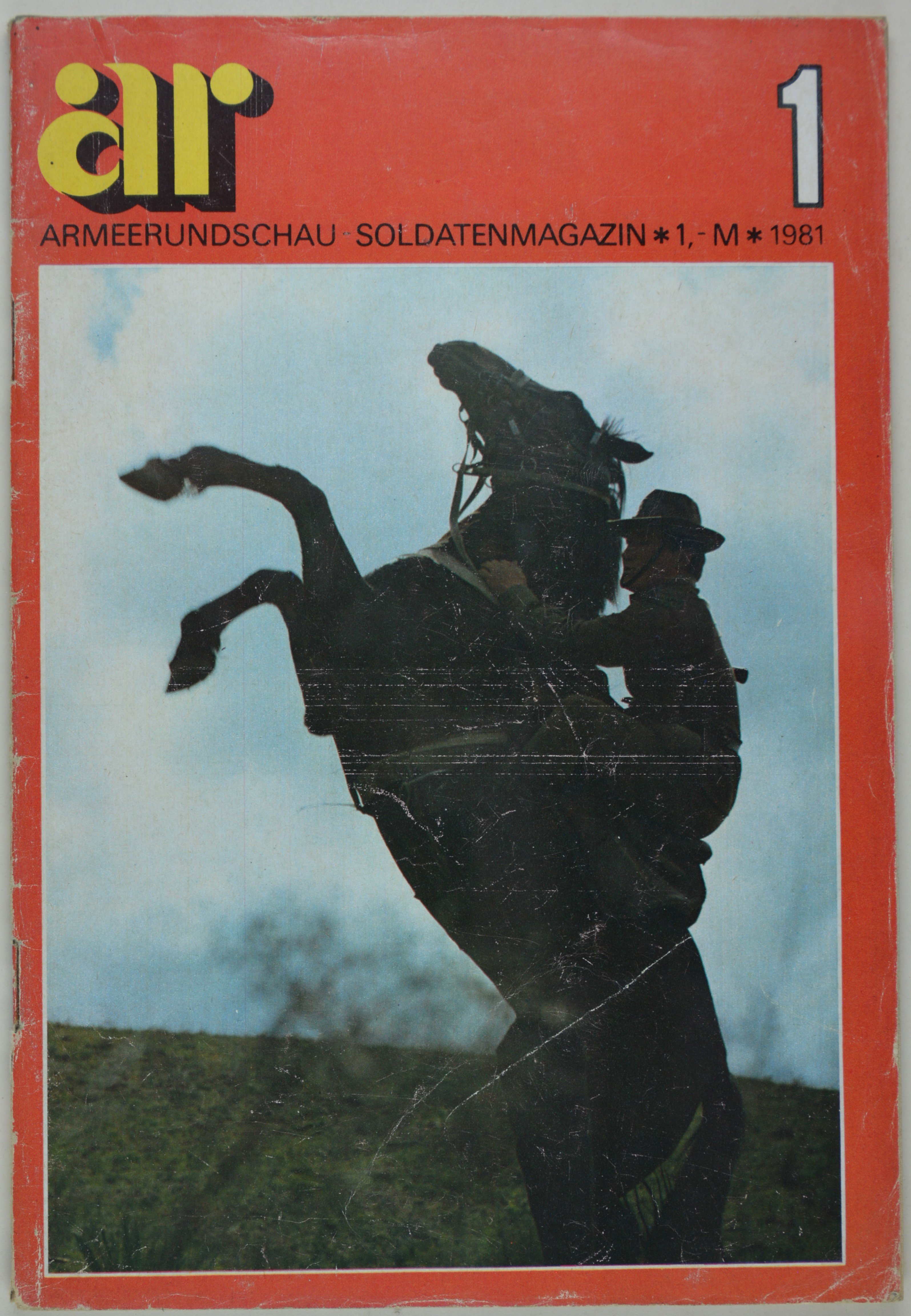 Armeerundschau - Soldatenmagazin (1981), Heft 1 (DDR Geschichtsmuseum im Dokumentationszentrum Perleberg CC BY-SA)