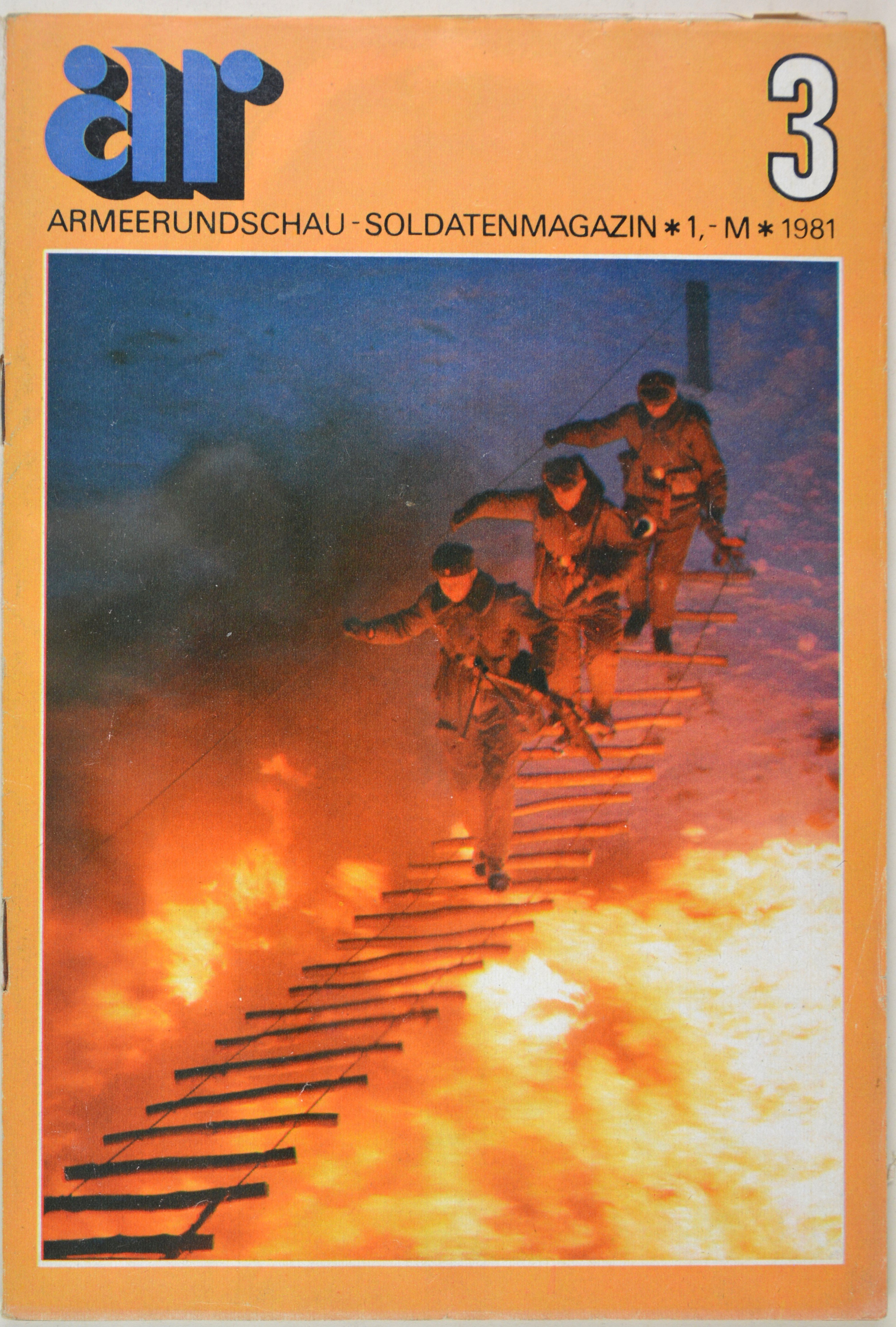 Armeerundschau - Soldatenmagazin (1981), Heft 3 (DDR Geschichtsmuseum im Dokumentationszentrum Perleberg CC BY-SA)