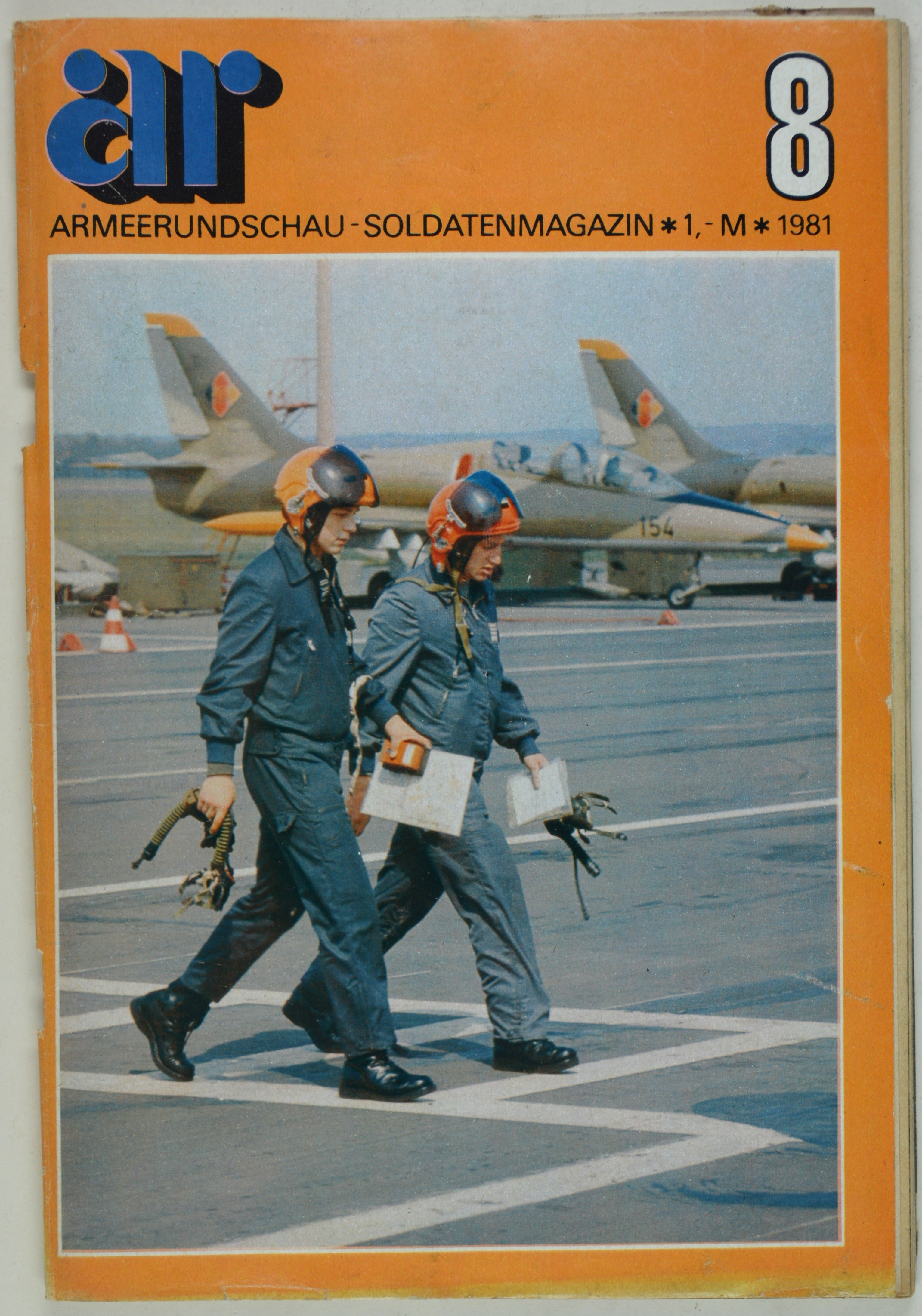 Armeerundschau - Soldatenmagazin (1981), Heft 8 (DDR Geschichtsmuseum im Dokumentationszentrum Perleberg CC BY-SA)
