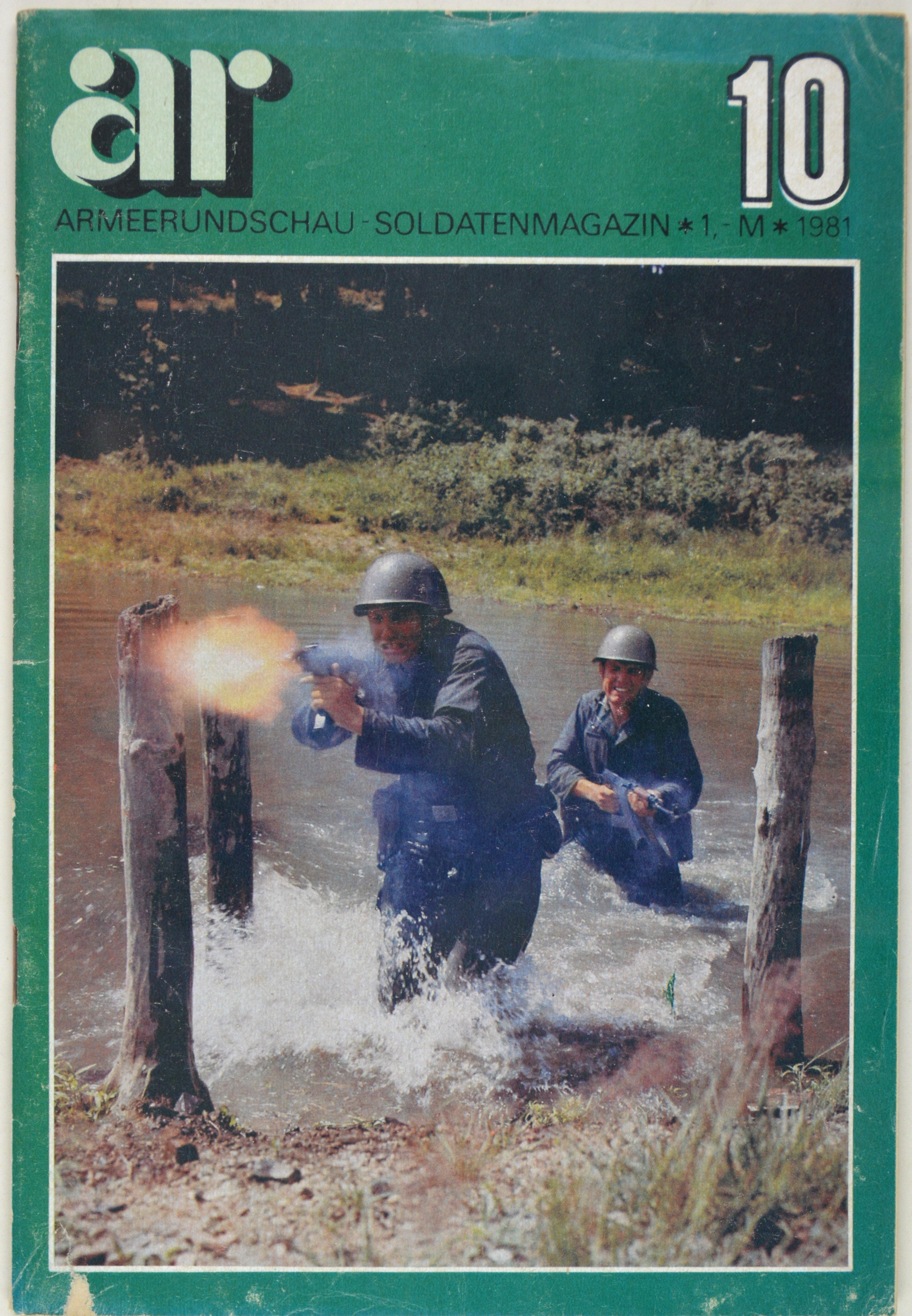 Armeerundschau - Soldatenmagazin (1981), Heft 10 (DDR Geschichtsmuseum im Dokumentationszentrum Perleberg CC BY-SA)