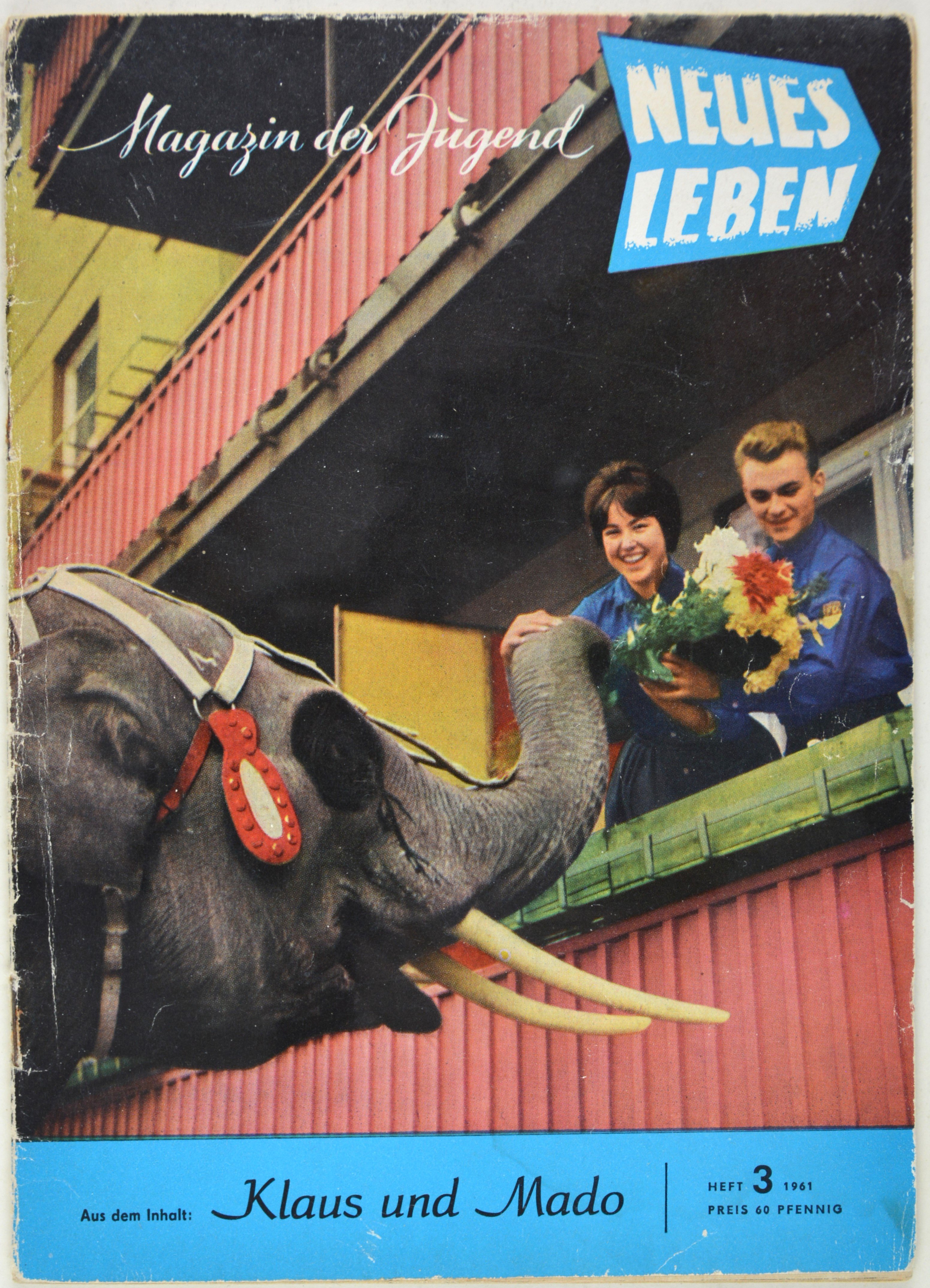Neues Leben - Zeitschrift der Jugend (1961), Heft 3 (DDR Geschichtsmuseum im Dokumentationszentrum Perleberg CC BY-SA)