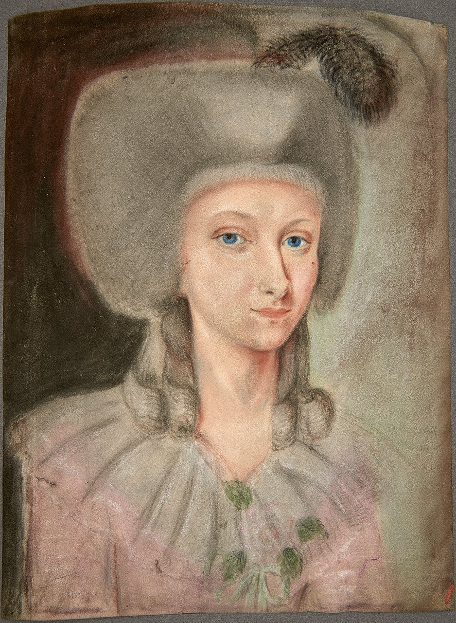 Porträt einer jungen Dame (Stiftung Wredowsche Zeichenschule Brandenburg/Havel CC BY-NC-SA)