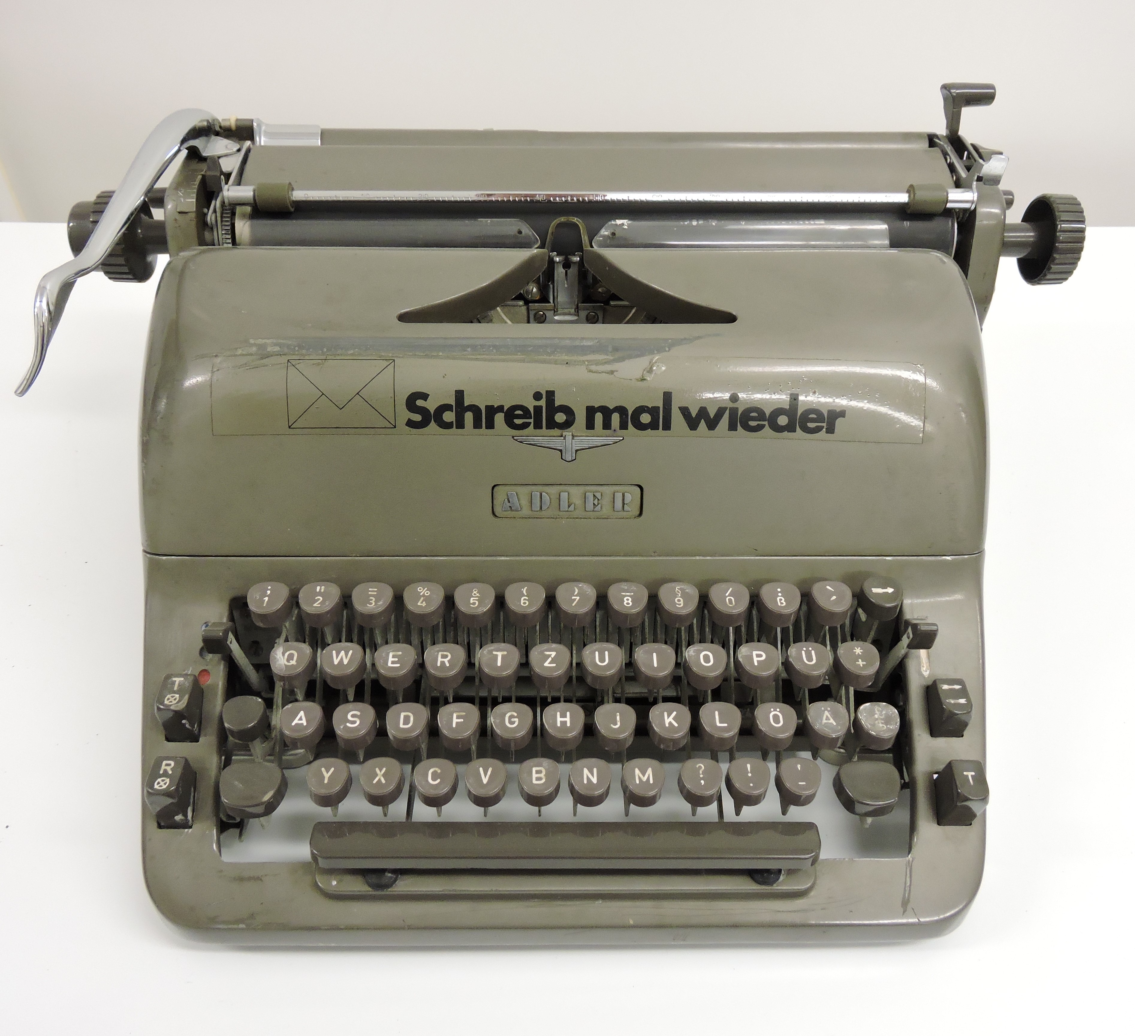 Schreibmaschine “Adlerwerk” (Heimatverein Teltow CC BY-NC-SA)