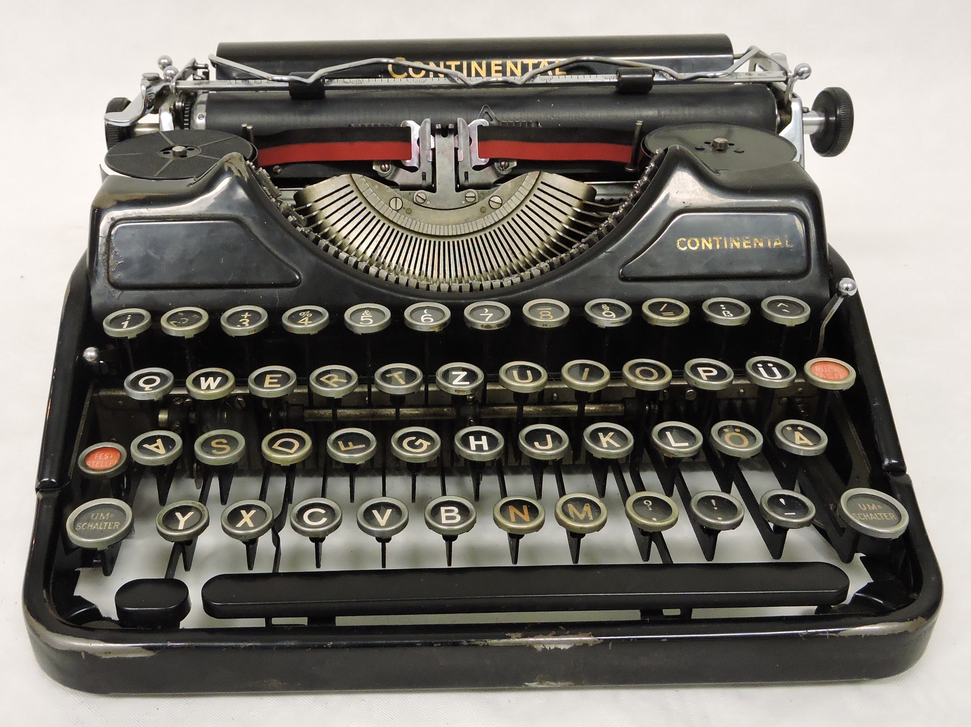 Schreibmaschine "Continental" (Heimatverein Teltow CC BY-NC-SA)