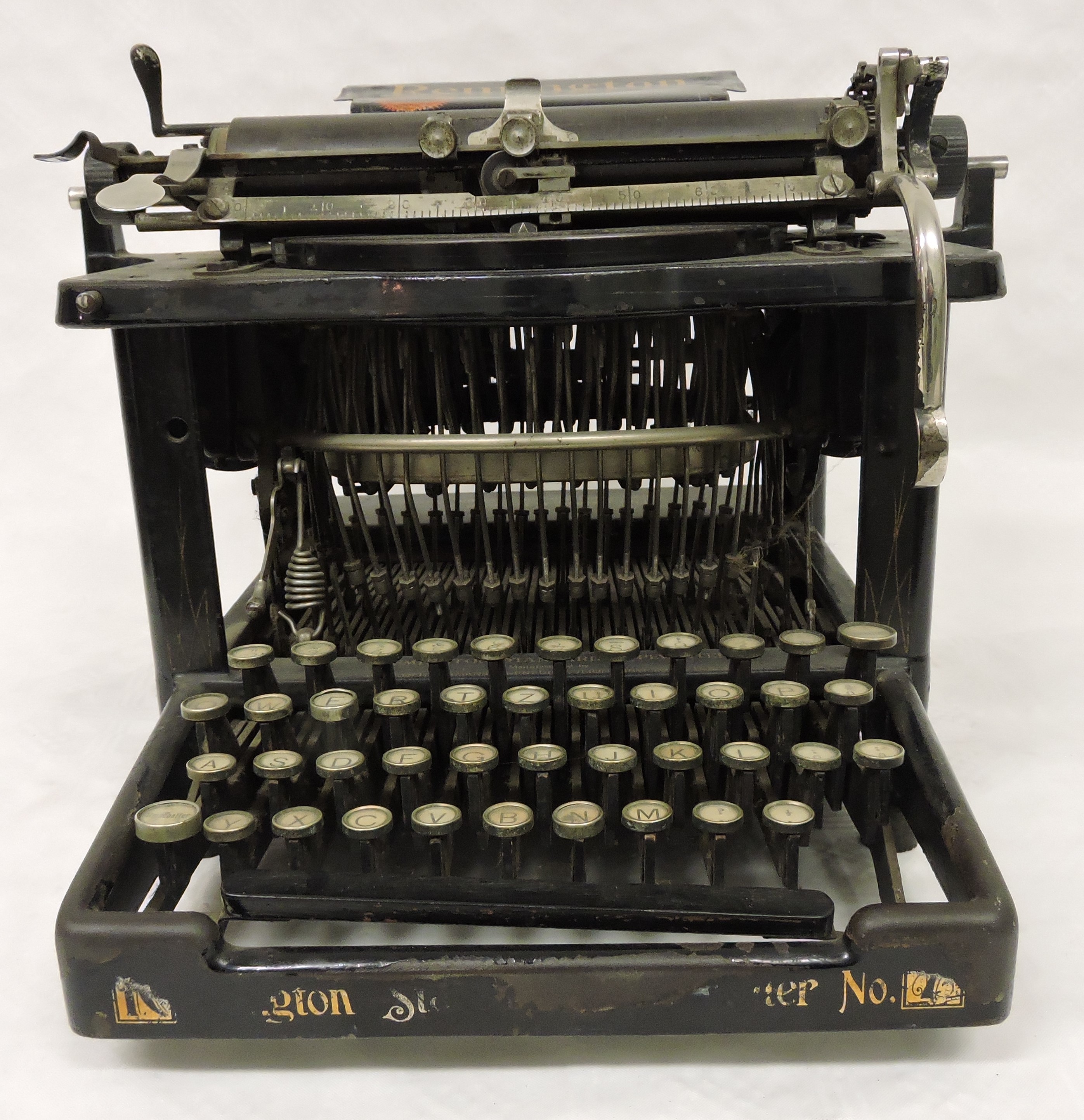 Schreibmaschine - Remington Standard – Glogowski & (Heimatverein Teltow CC BY-NC-SA)