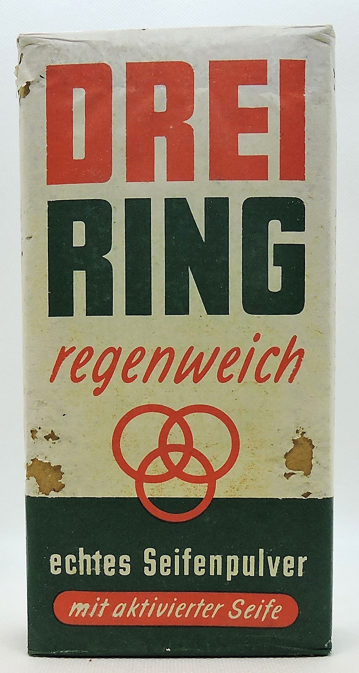 DREIRING regenweich - Seifenpulver (Heimatverein Teltow CC BY-NC-SA)