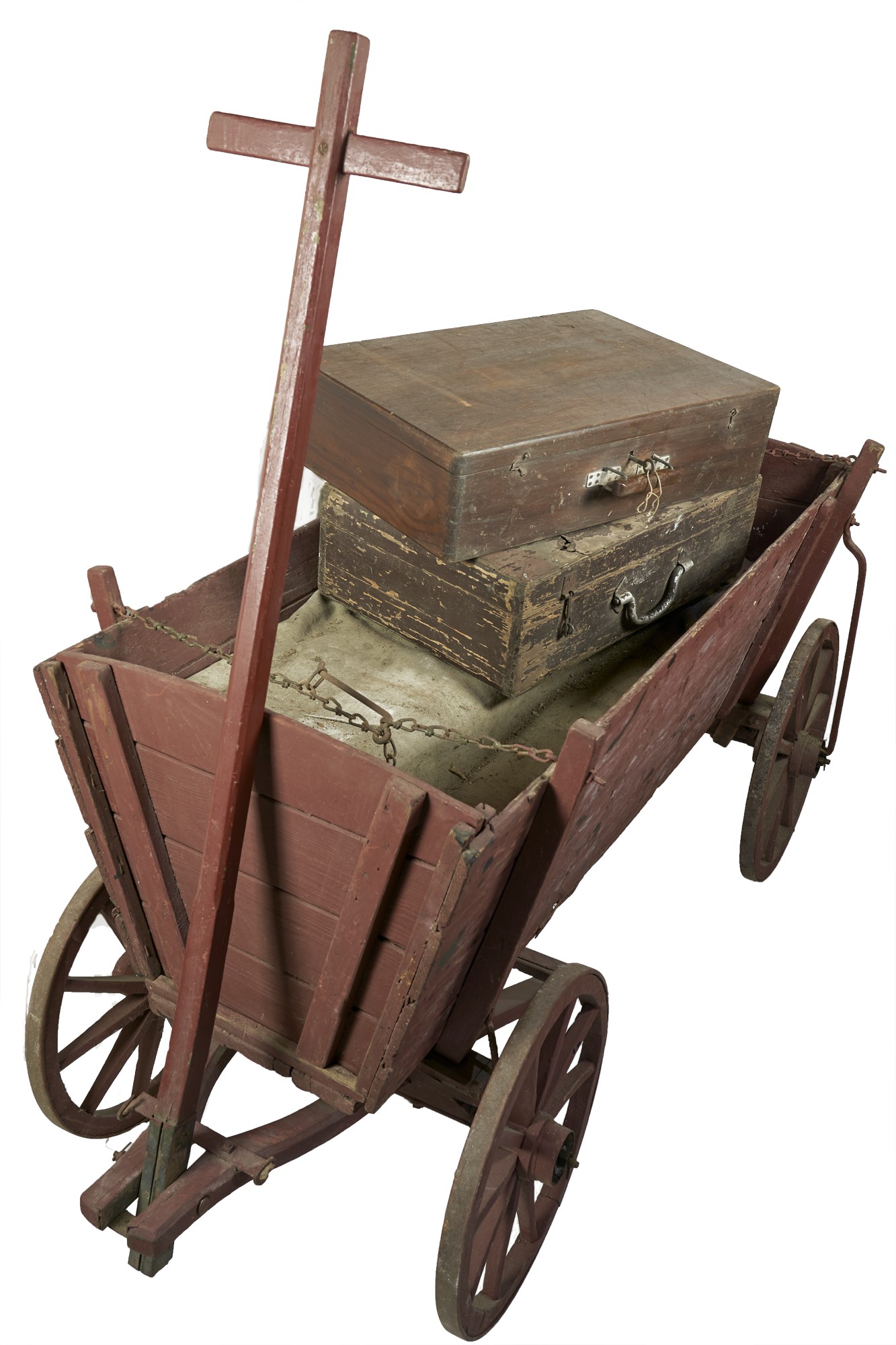 Handwagen, Flüchtlingsfahrzeug (Heimatmuseum Stadt Teltow CC BY-NC-SA)