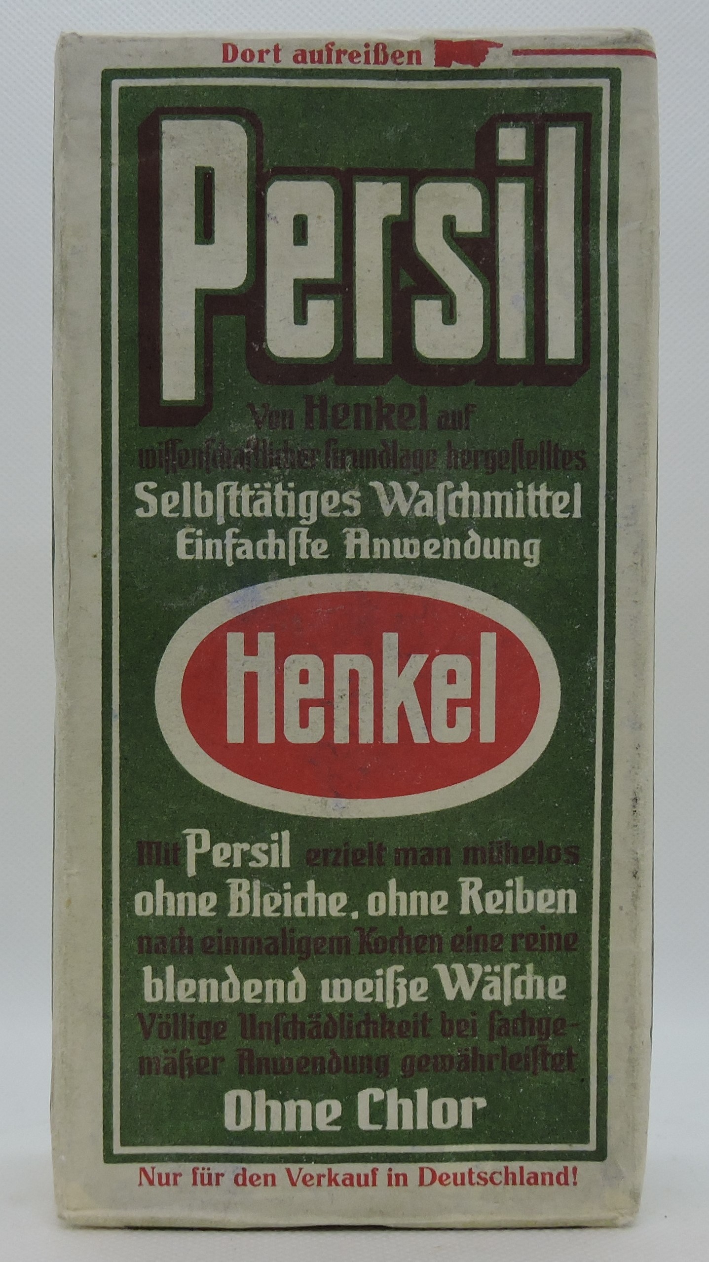 Persil - Selbsttätiges Waschmittel (Heimatverein Teltow CC BY-NC-SA)