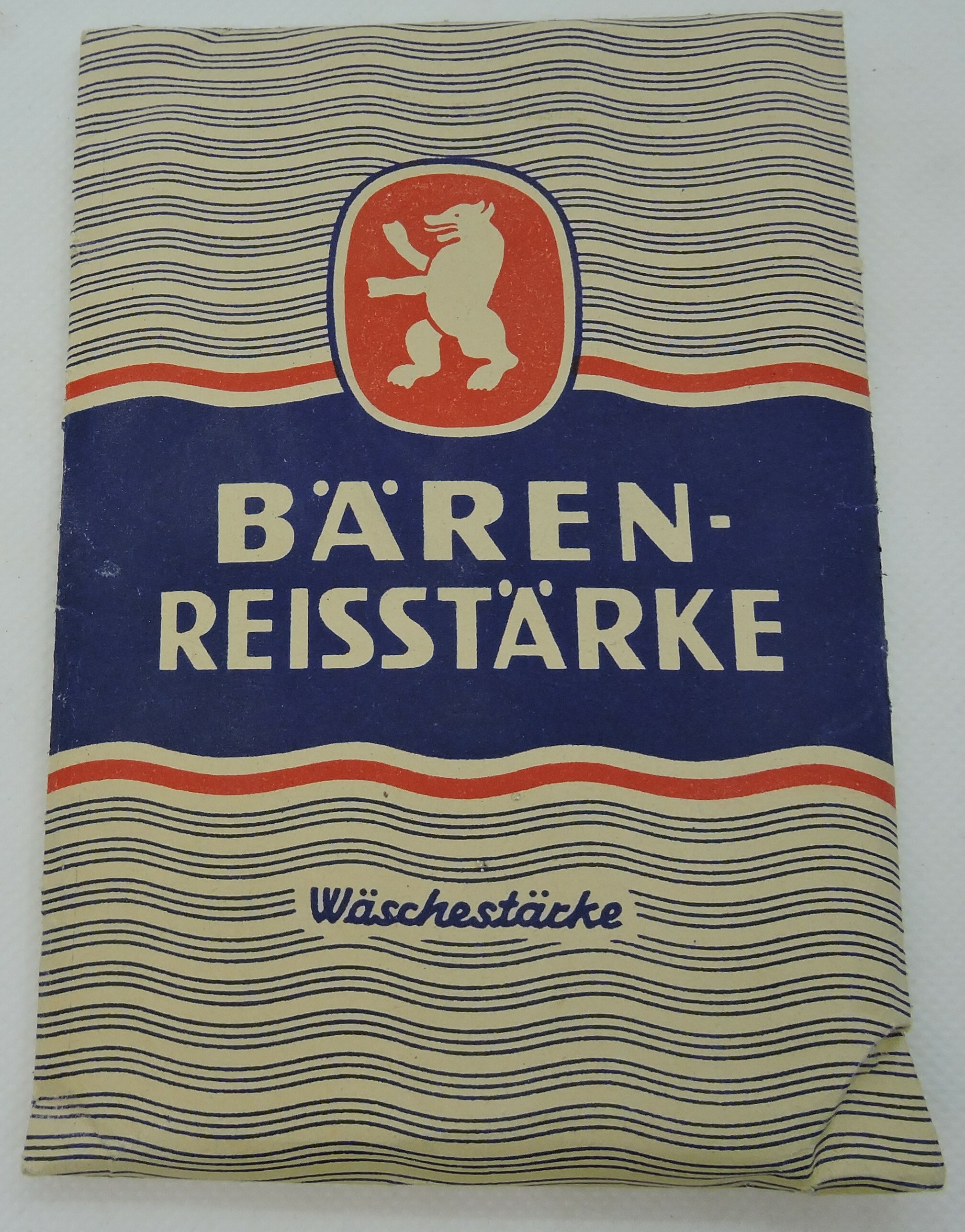 "Bären-Reisstärke" - Wäschestärkemittel (Heimatverein Teltow CC BY-NC-SA)