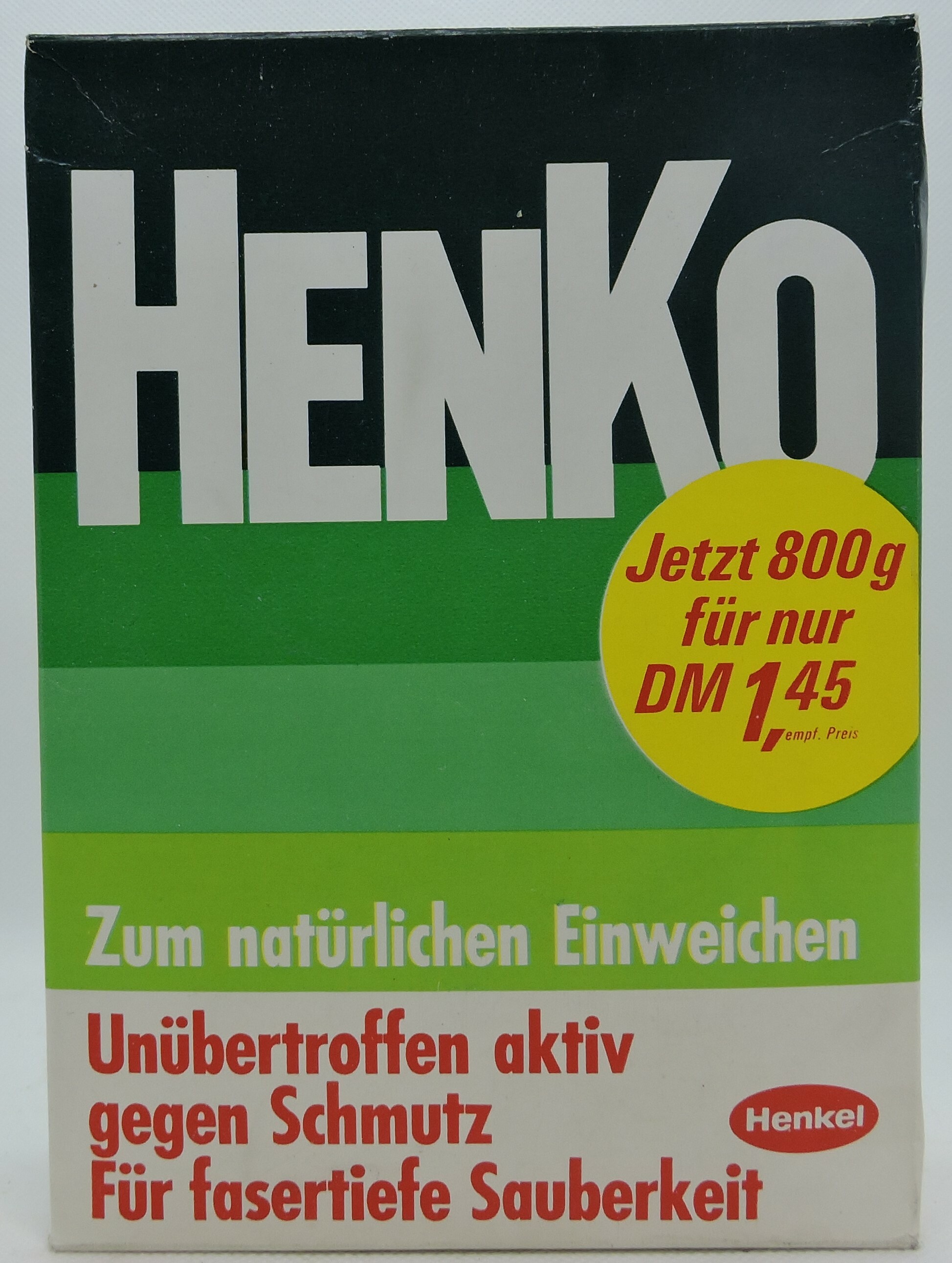 "Henko" - Einweichmittel (mehr Inhalt) (Heimatverein Teltow CC BY-NC-SA)