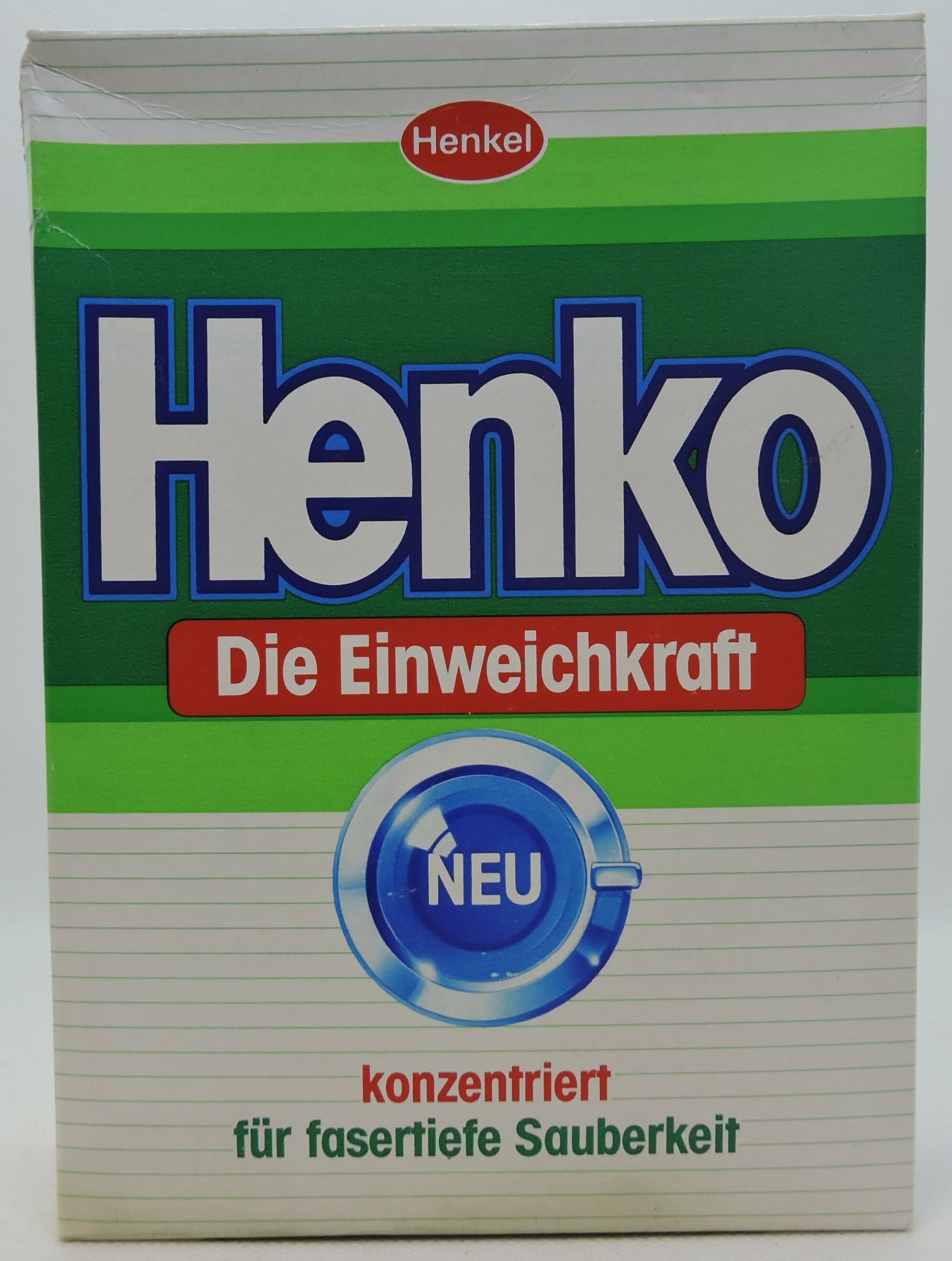 "Henko - Die Einweichkraft" - Einweichmittel (Heimatverein Teltow CC BY-NC-SA)