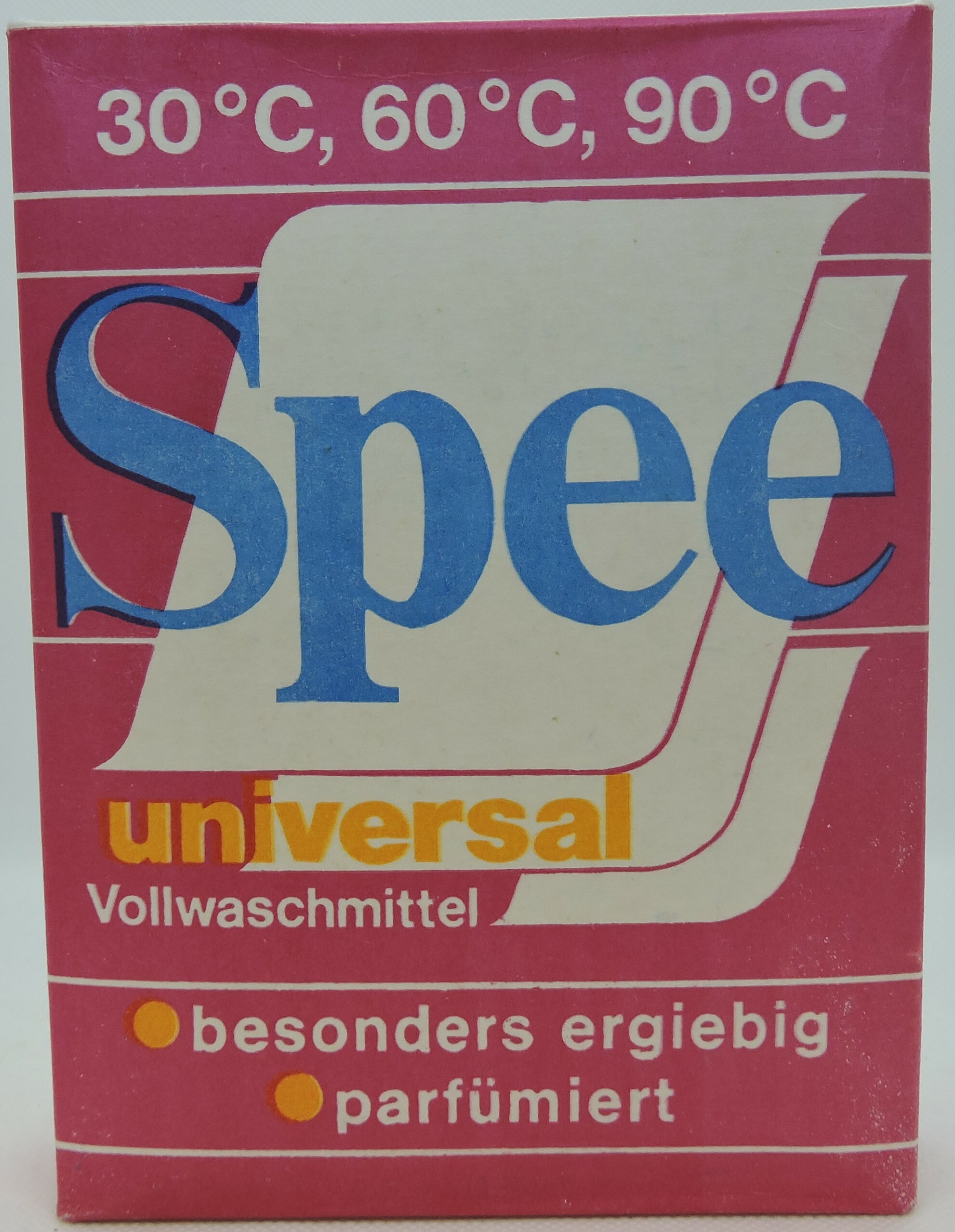 "Spee universal" Vollwaschmittel (Heimatverein Teltow CC BY-NC-SA)