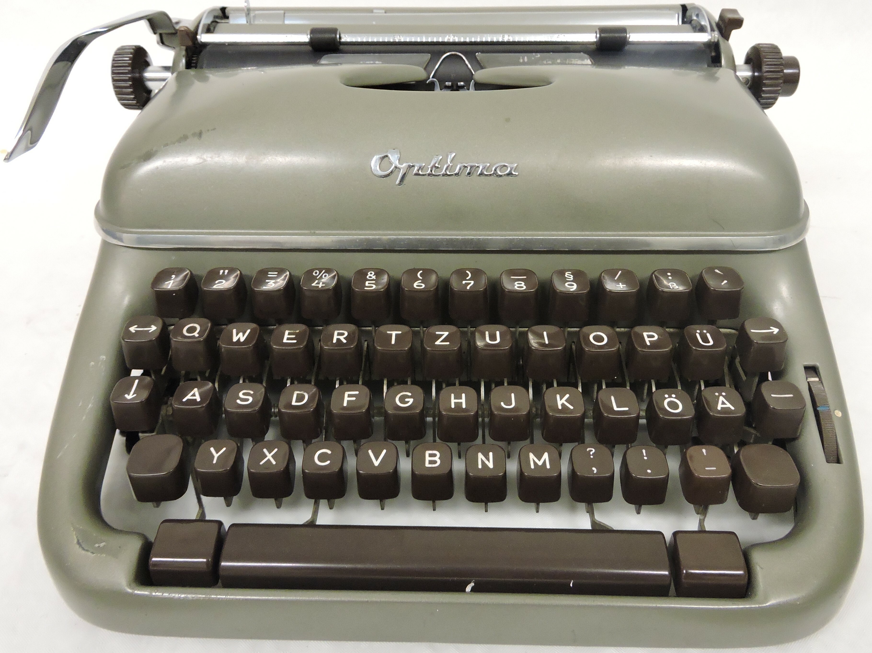 Schreibmaschine - Optima Elite 3 (Heimatverein Teltow CC BY-NC-SA)