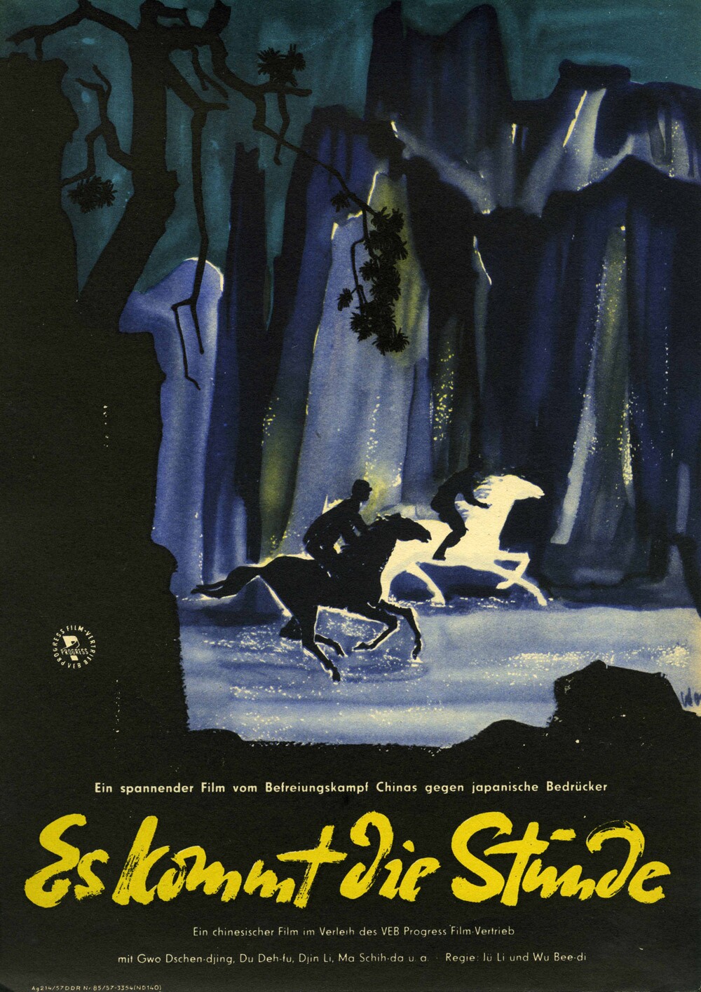 Plakat zu dem Film: Es kommt die Stunde (Filmmuseum Potsdam / DEFA-Stiftung RR-F)