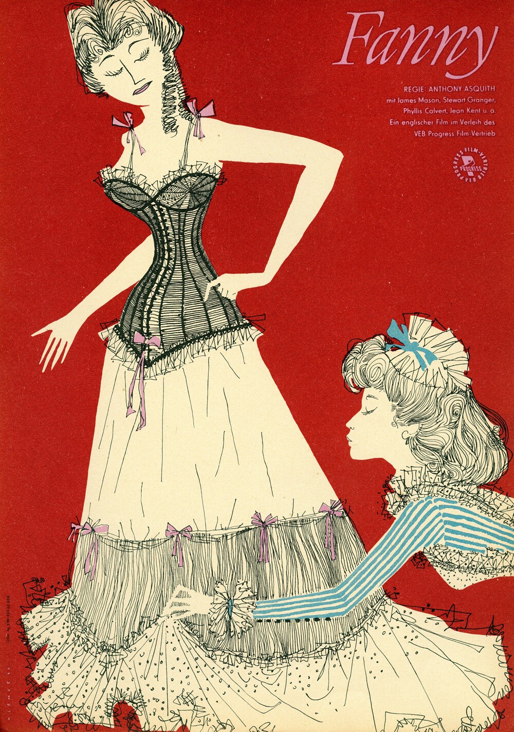 Plakat zu dem Film: Fanny (Filmmuseum Potsdam / DEFA-Stiftung RR-F)