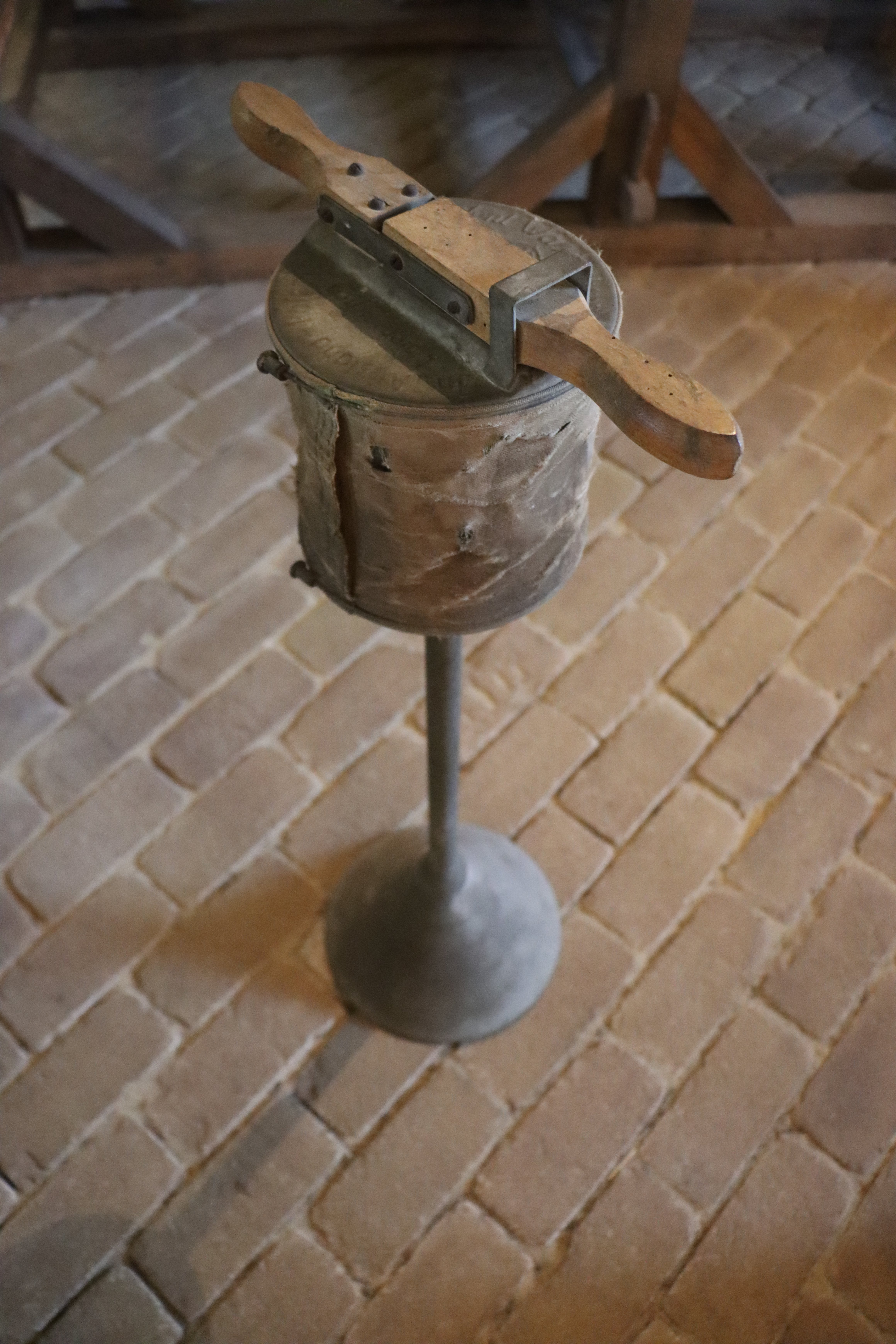 Wäschestapfer (Niederlausitzer Sorbisches Dorfmuseum Bloischdorf CC BY-NC-SA)