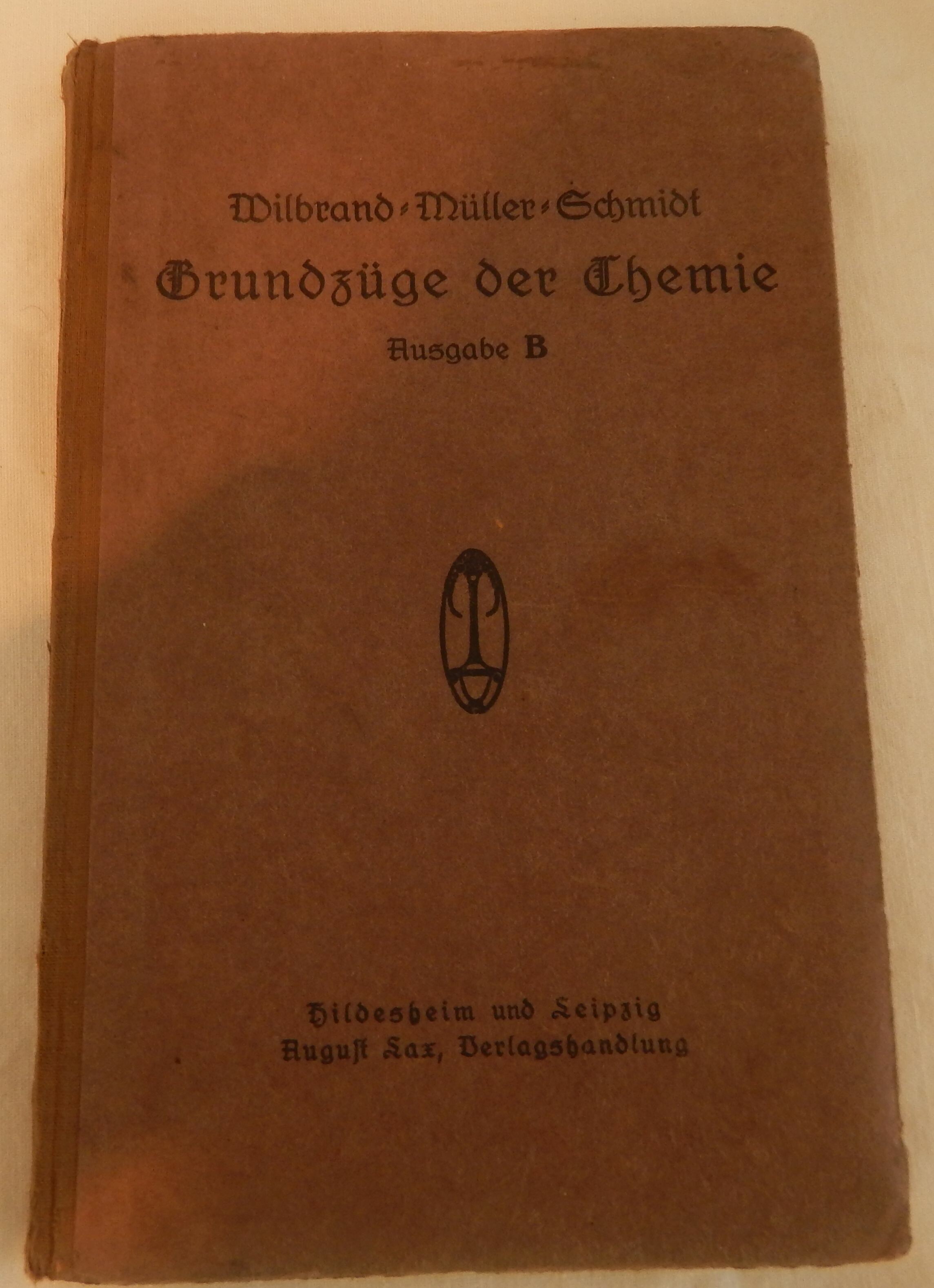 Wilbrand-Müller-Schmidt Grundzüge der Chemie (Heimatmuseum Dissen CC BY-NC-SA)