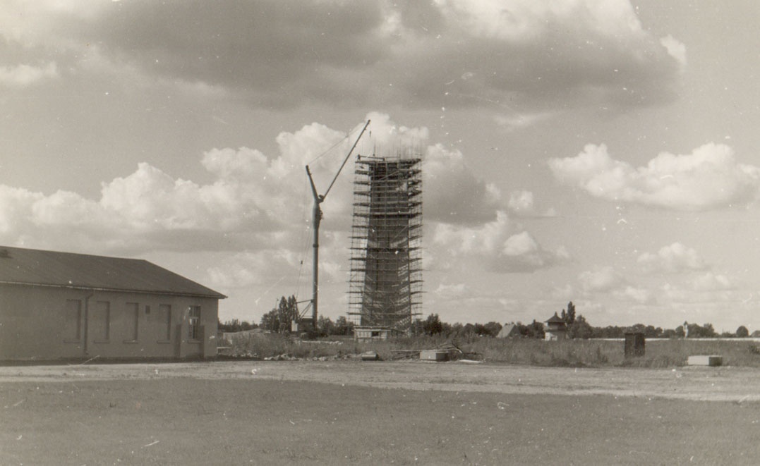 Bauarbeiten zur Nationalen- Mahn und Gedenkstätte  (Gedenkstätte und Museum Sachsenhausen CC BY-NC-SA)
