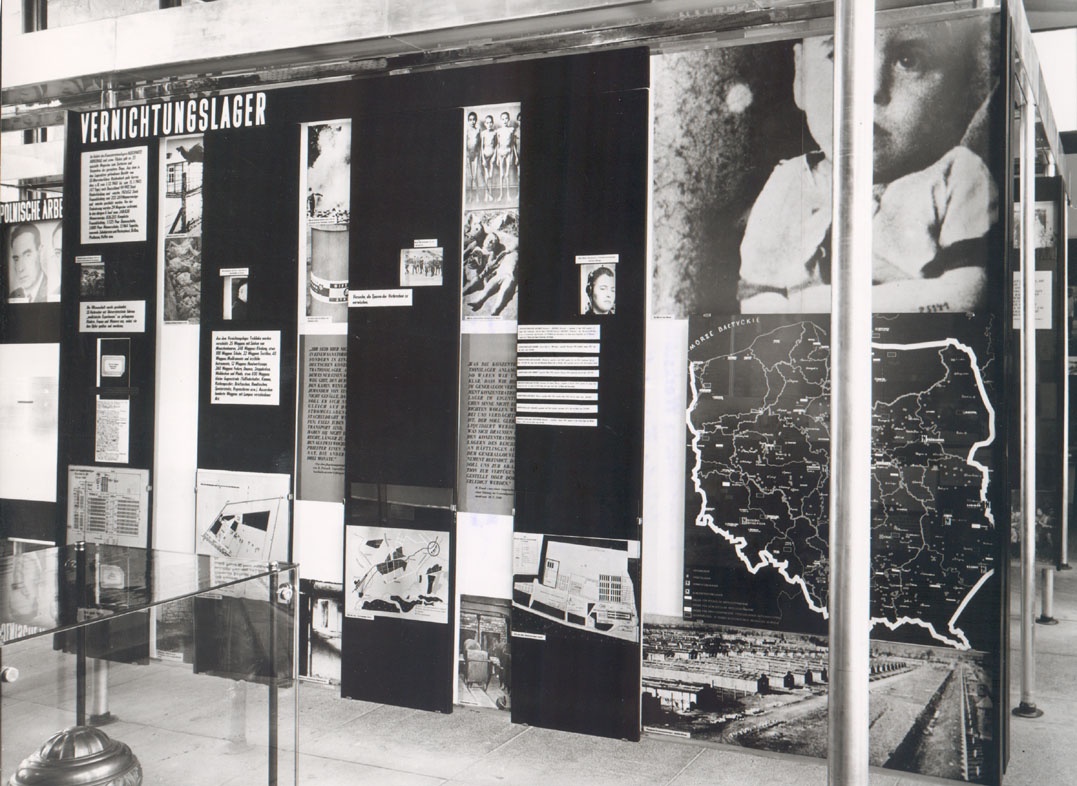 &quot;Museum des antifaschistischen Freiheitskampfes der europäischen Völker&quot; (1961), Abteilung: Polen (Gedenkstätte und Museum Sachsenhausen CC BY-NC-SA)