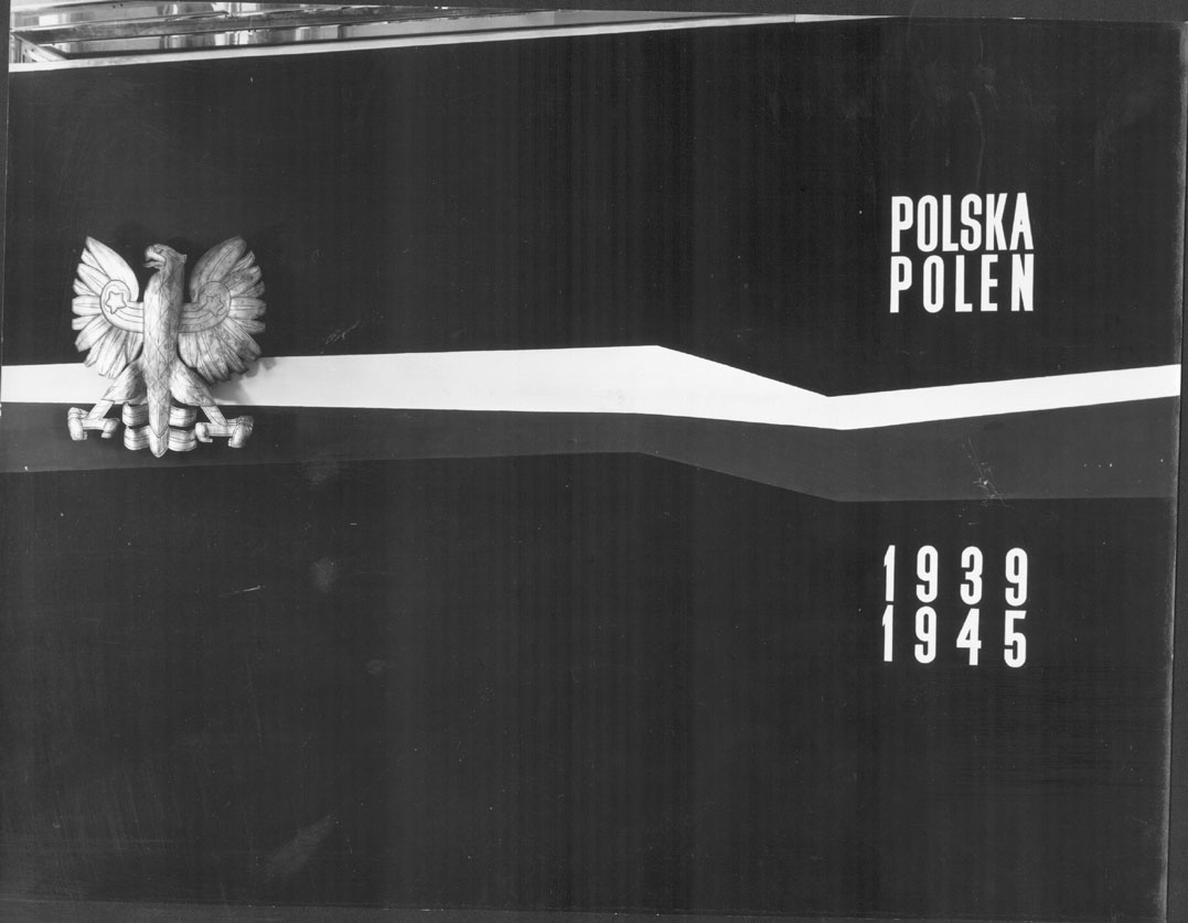 &quot;Museum des antifaschistischen Freiheitskampfes der europäischen Völker&quot; (1961), Abteilung: Polen (Gedenkstätte und Museum Sachsenhausen CC BY-NC-SA)