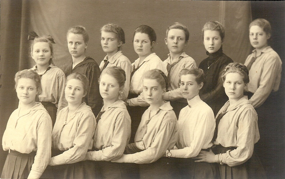 I. Klasse Ostern 1921 (Museum Kloster Stift zum Heiligengrabe CC BY-NC-SA)