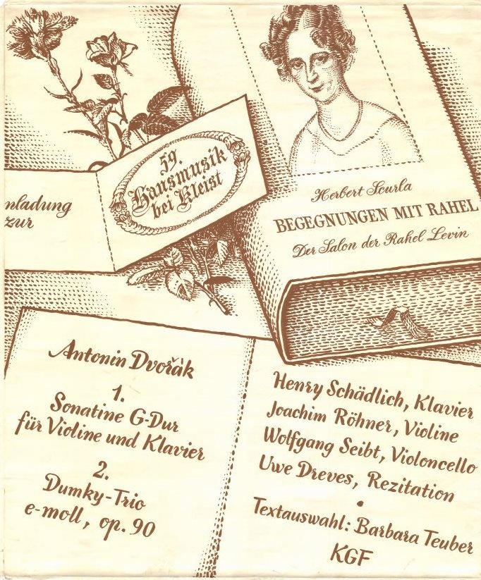 59. Hausmusik bei Kleist: Frauen der Romantik &quot;Begegnung mit Rahel&quot; - Der Salon der Rahel Levin (Kleist-Museum Frankfurt (Oder) CC BY-NC-SA)