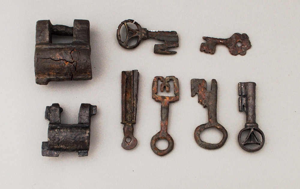 Schlüssel und Steckschlösser (Dominikanerkloster Prenzlau CC BY-NC-SA)