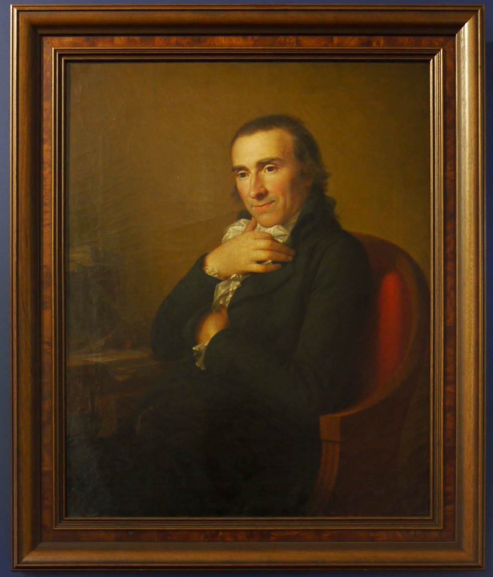 Rudolph Zacharias Becker; Kopie nach einem Original von Johann Friedrich August Tischbein (Rochow-Museum Reckahn CC BY-NC-SA)