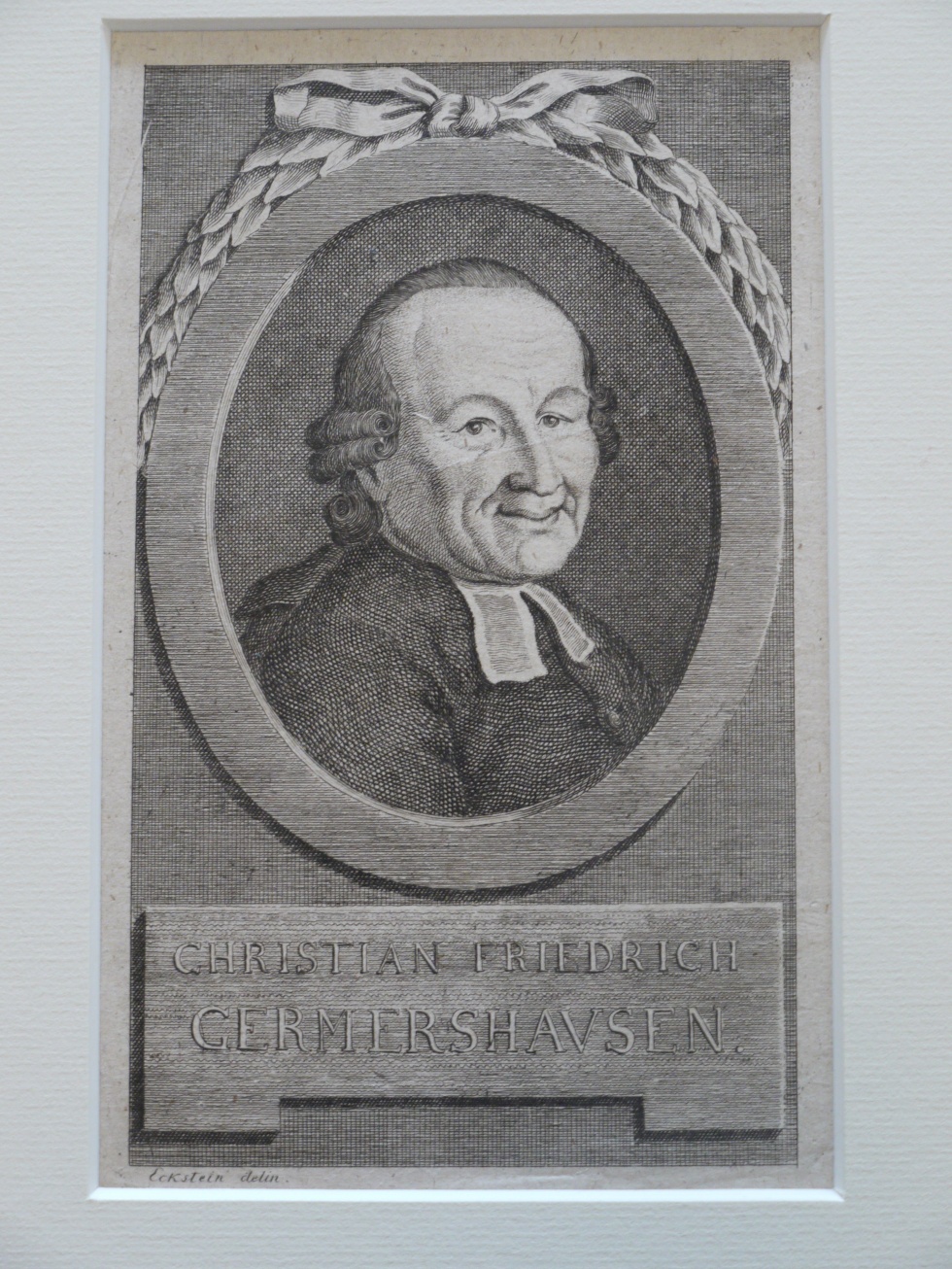 Porträt von Christian Friedrich Germershausen (1725-1810) (Rochow-Museum Reckahn CC BY-NC-SA)