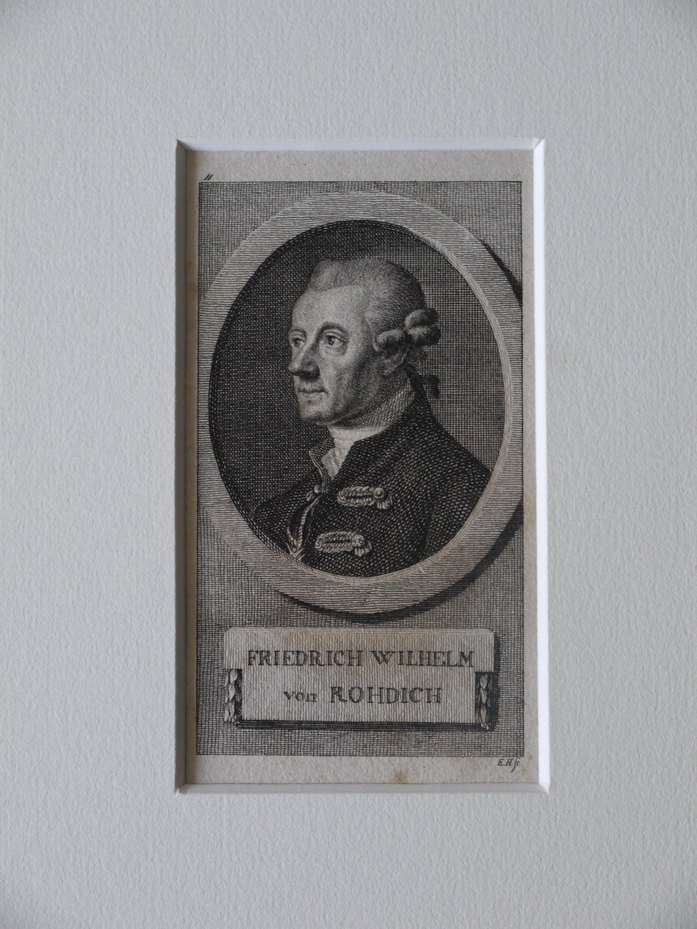 Porträt von Friedrich Wilhelm von Rohdich (1719-1796) (Rochow-Museum Reckahn CC BY-NC-SA)