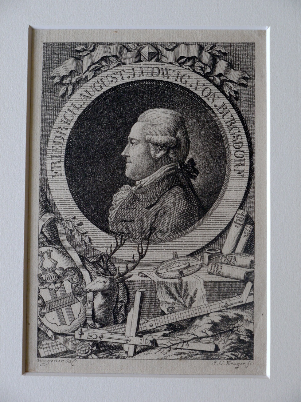 Porträt des Friedrich August Ludwig von Burgsdorf (1747-1802) (Rochow-Museum Reckahn CC BY-NC-SA)