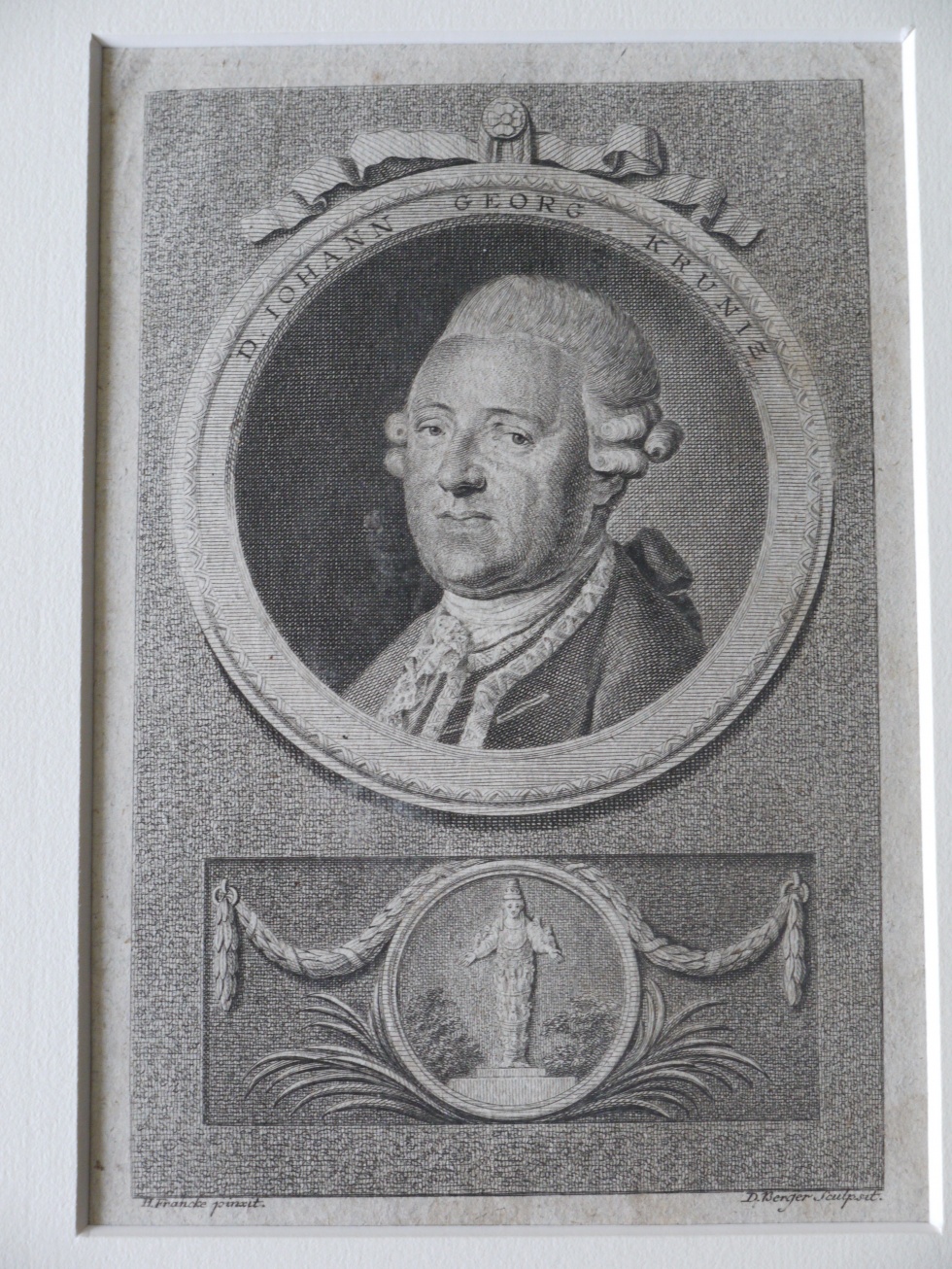 Porträt von Johann Georg Krünitz (1728-1796) (Rochow-Museum Reckahn CC BY-NC-SA)