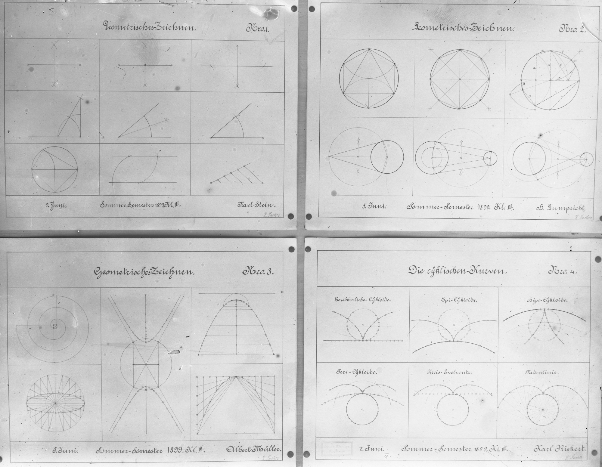 Geometrisches Zeichnen (Historische Mühle von Sanssouci CC BY-NC-SA)