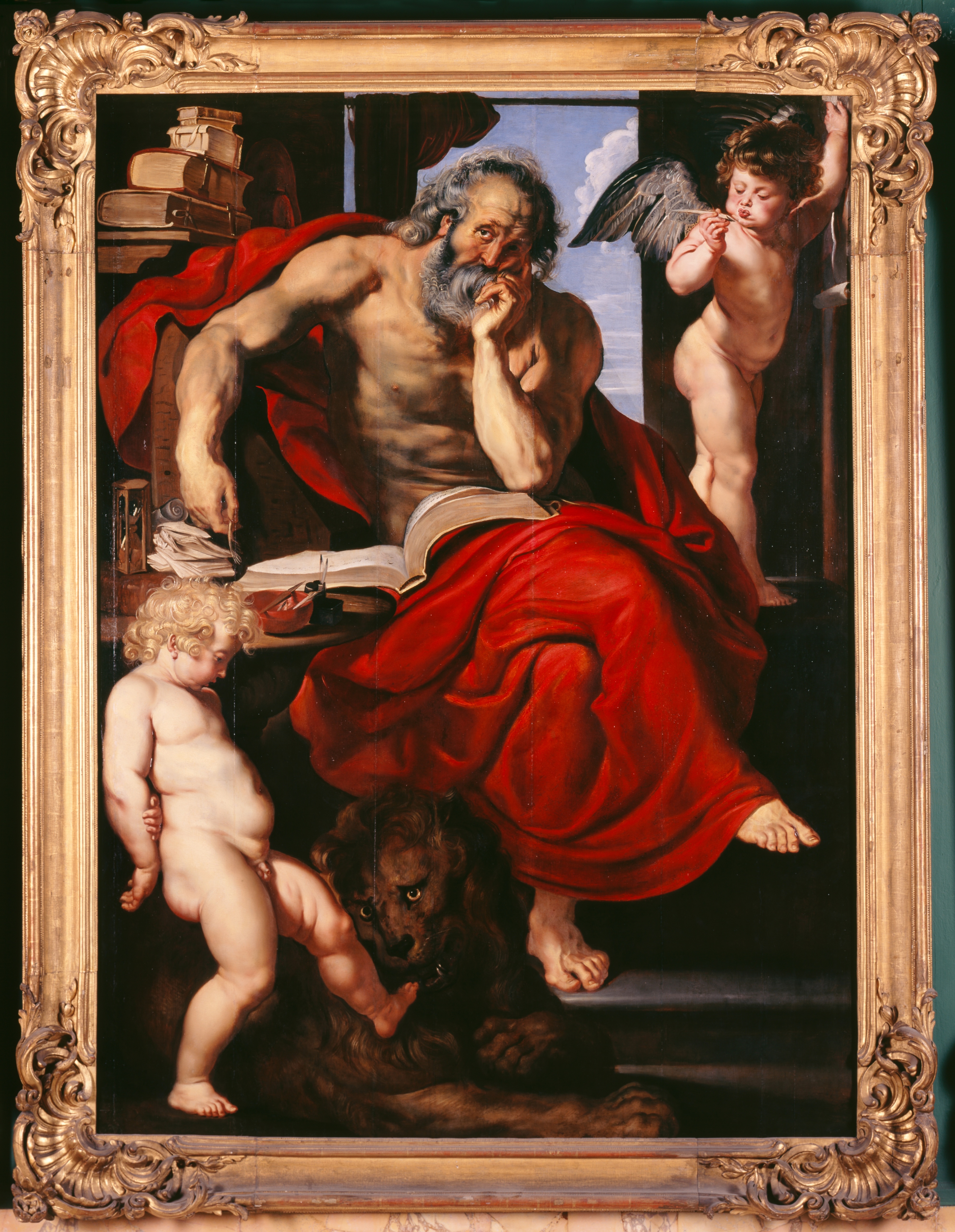 Rubens, Peter Paul: Heiliger Hieronymus, GK I 7578. (Stiftung Preußische Schlösser und Gärten Berlin-Brandenburg CC BY-NC-SA)