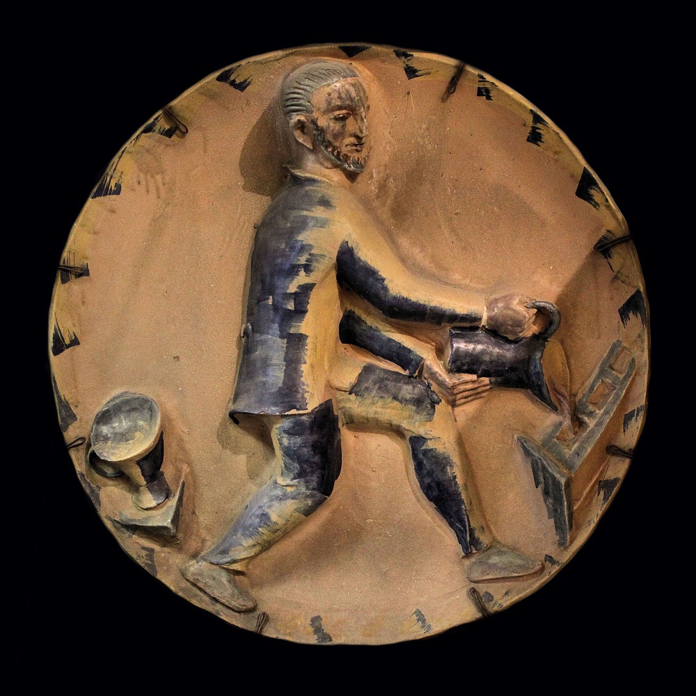 Brüstungsfüllung (Ofen- und Keramikmuseum Velten CC BY-NC-SA)
