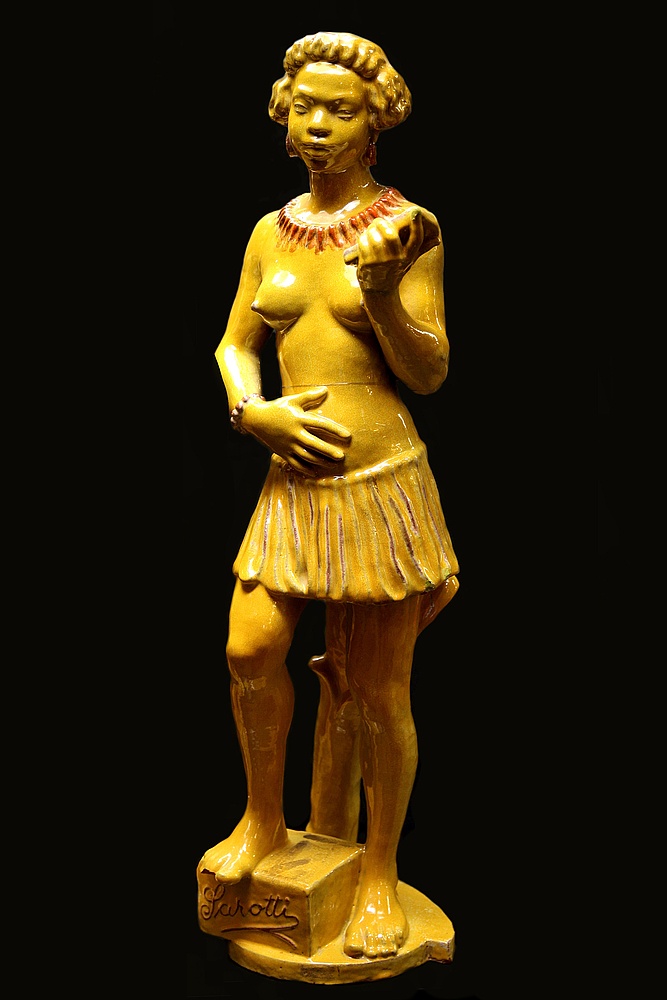 Figur (Ofen- und Keramikmuseum Velten CC BY-NC-SA)