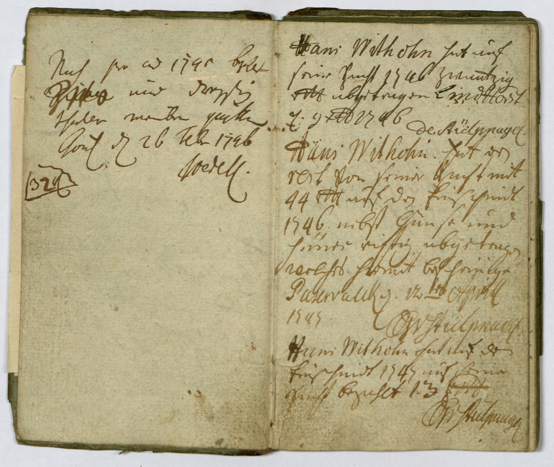 Handschriftl. Aufzeichnungen - Buch 1744, Abbildung 4 (Dominikanerkloster Prenzlau CC BY-NC-SA)