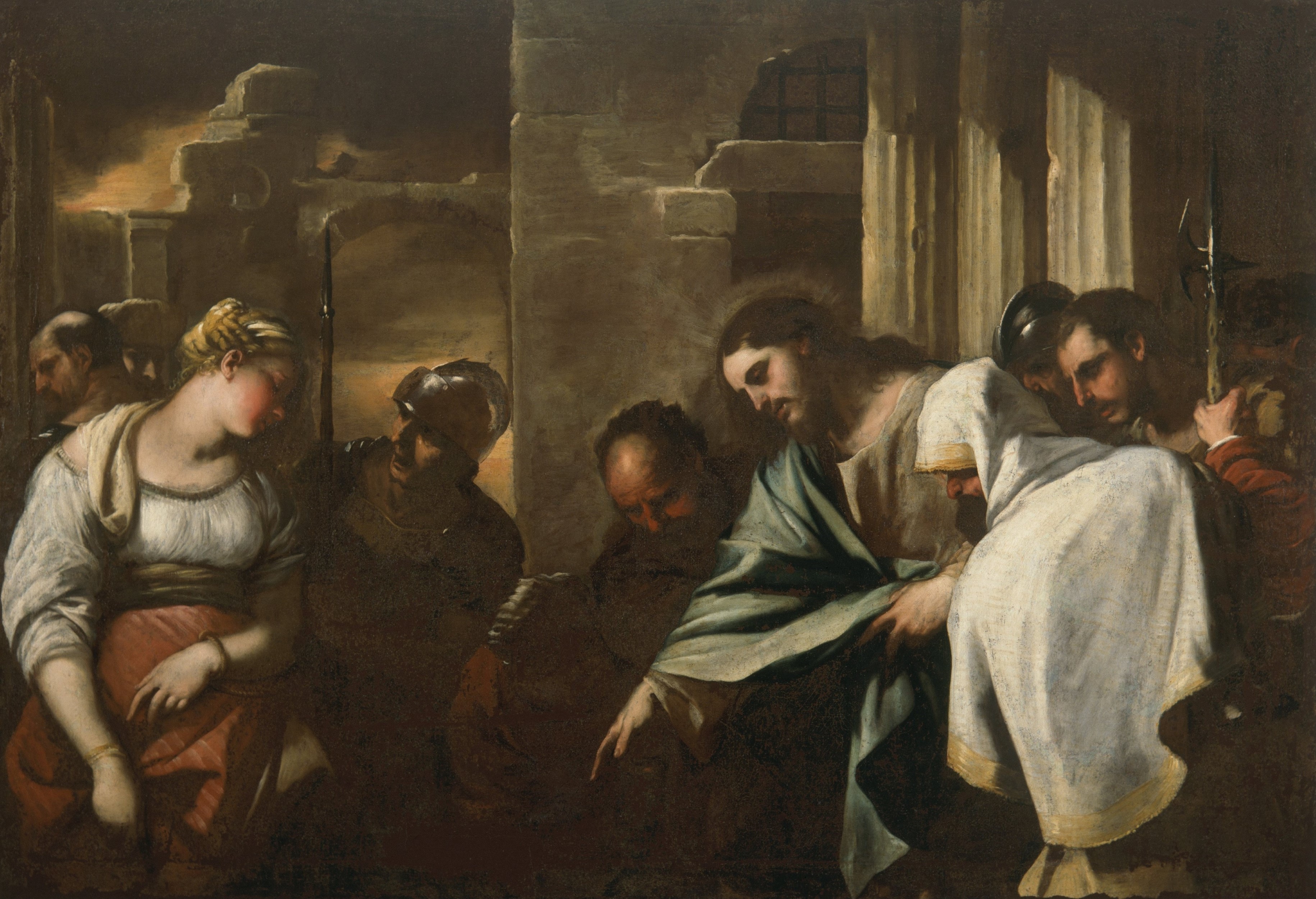 Christus und die Ehebrecherin (Kunsthalle Bremen - Der Kunstverein in Bremen CC BY-NC-SA)