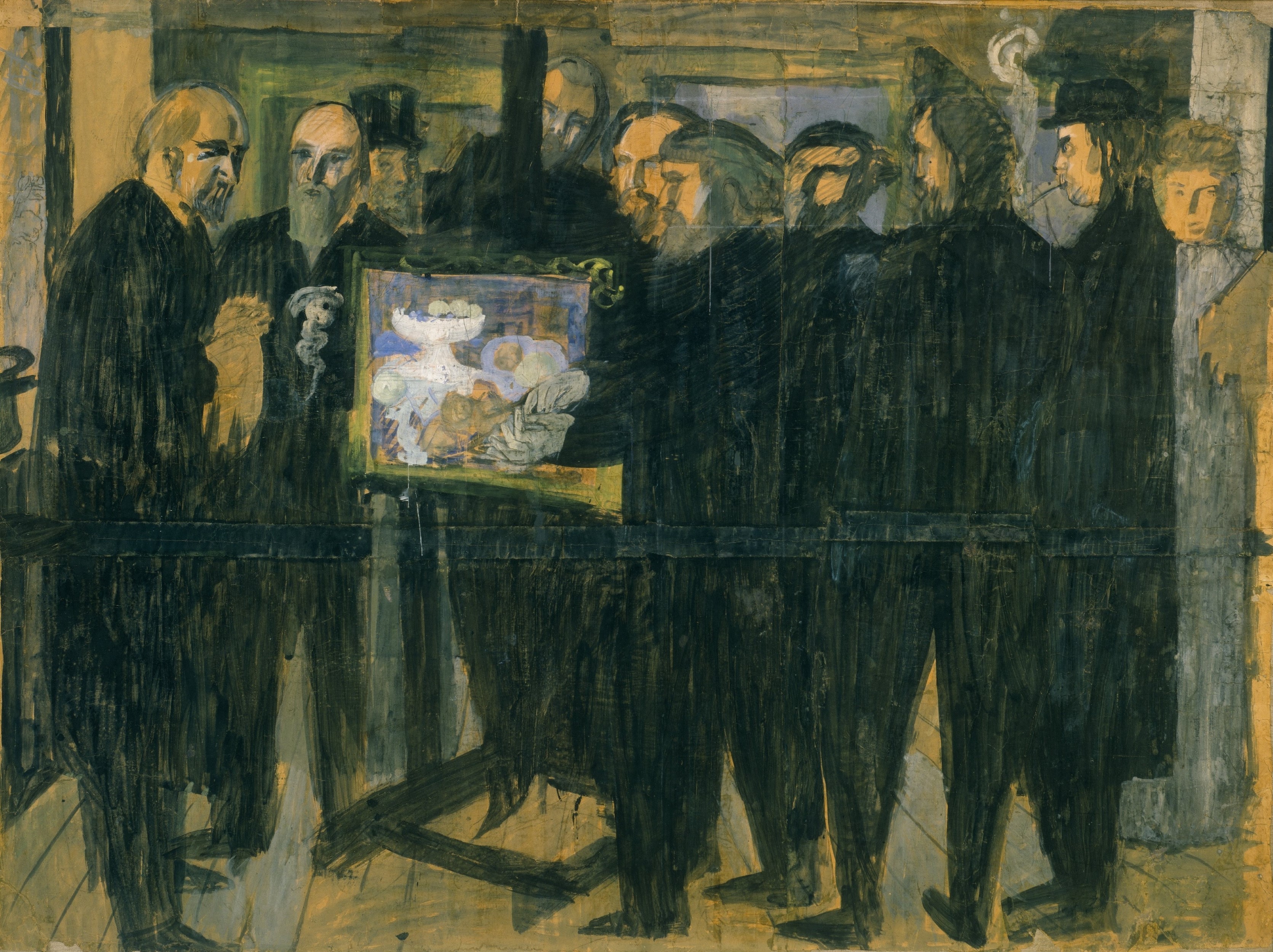 Huldigungsbild für Paul Cézanne (Kunsthalle Bremen - Der Kunstverein in Bremen CC BY-NC-SA)